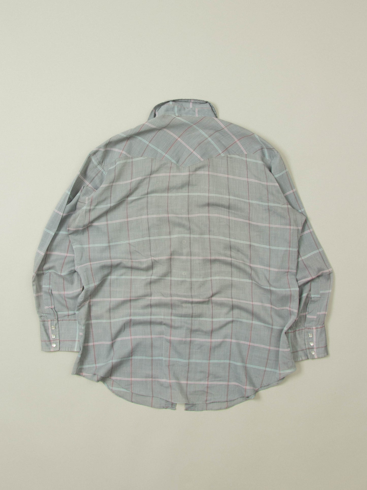 Vtg 1980s 'Ely' Western Shirt (XL)