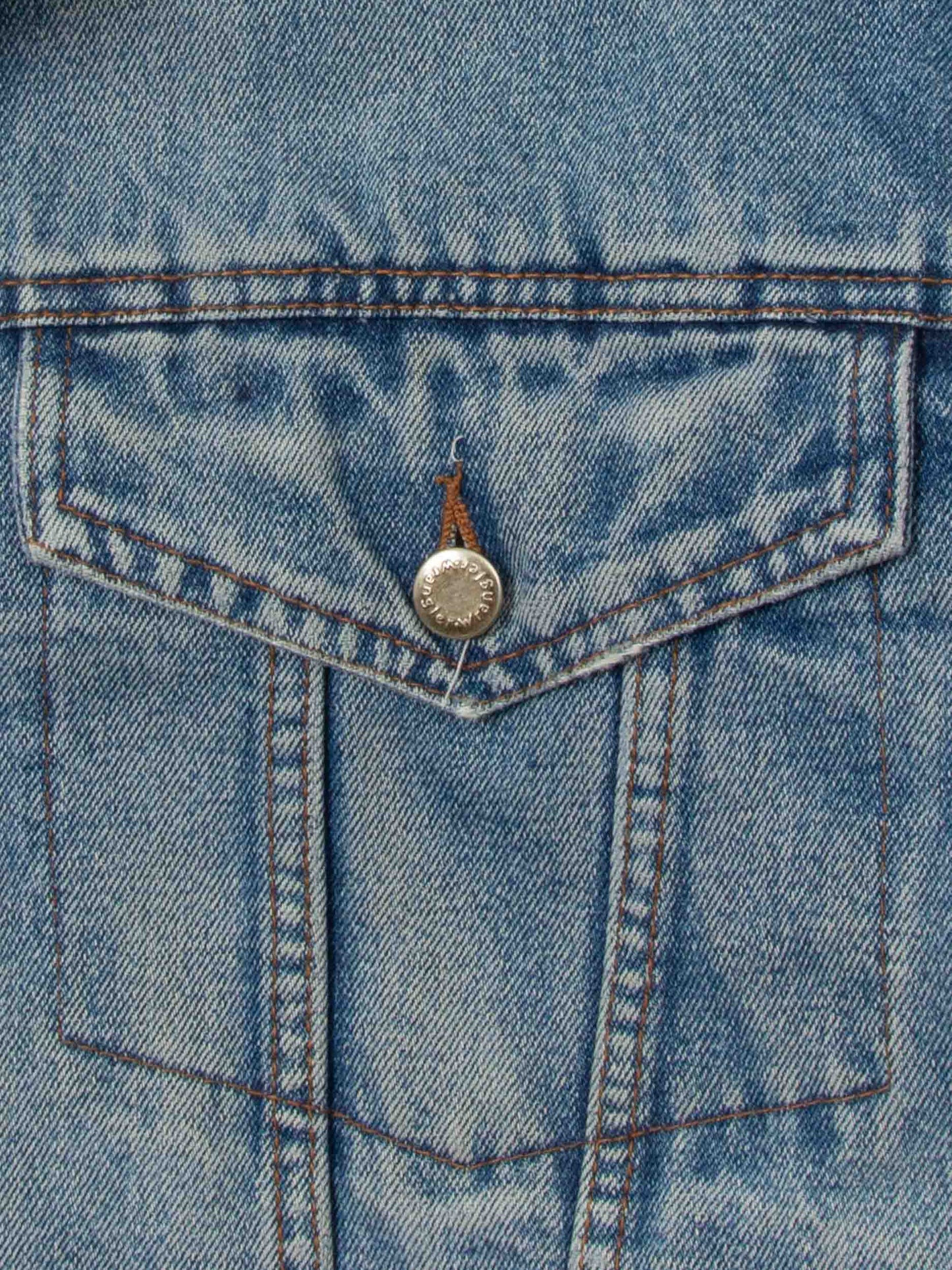 Vtg 1990s Lined Wrangler Denim Jacket (L)