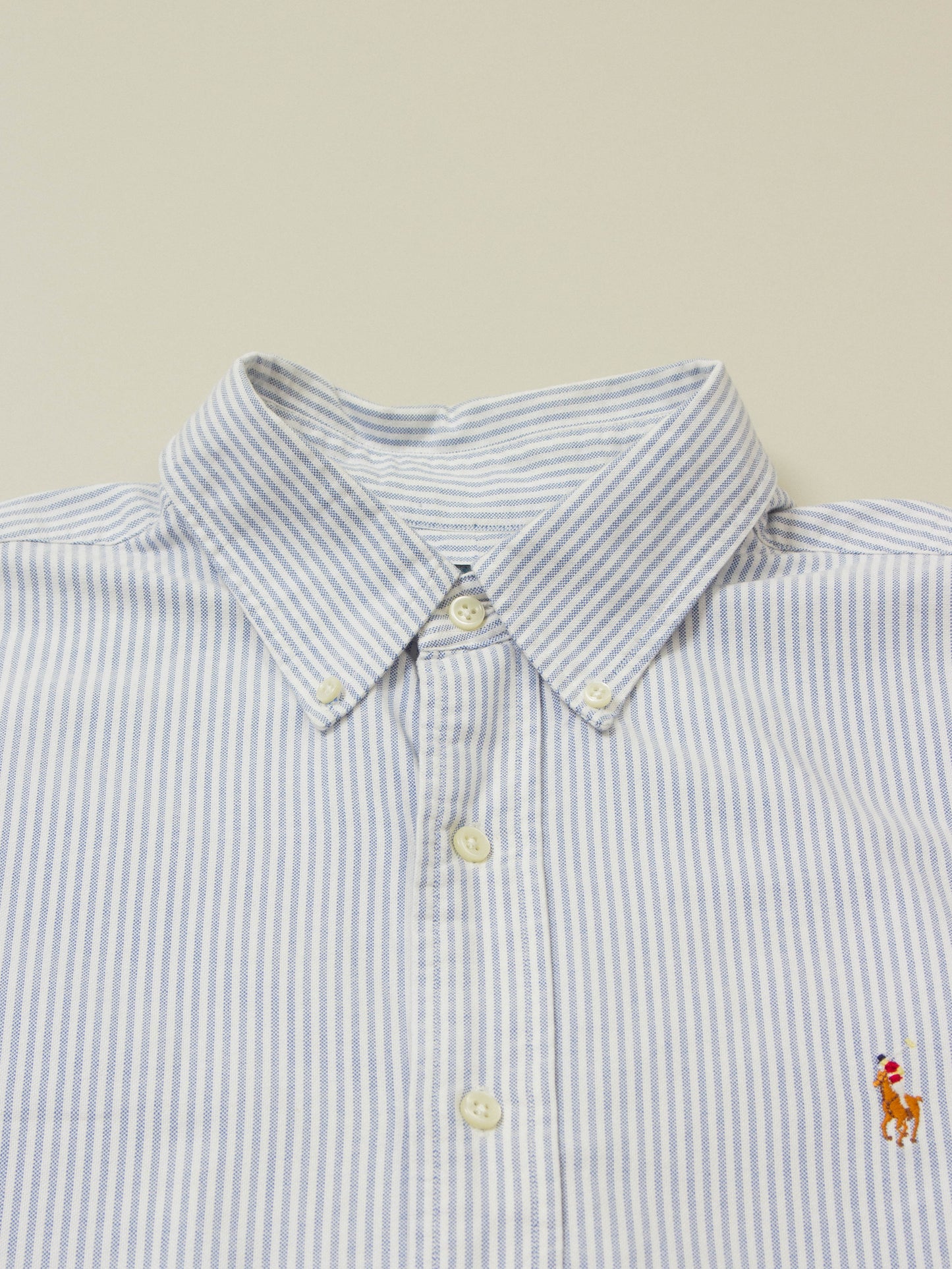 Vtg 1990s Striped Ralph Lauren Shirt (L)