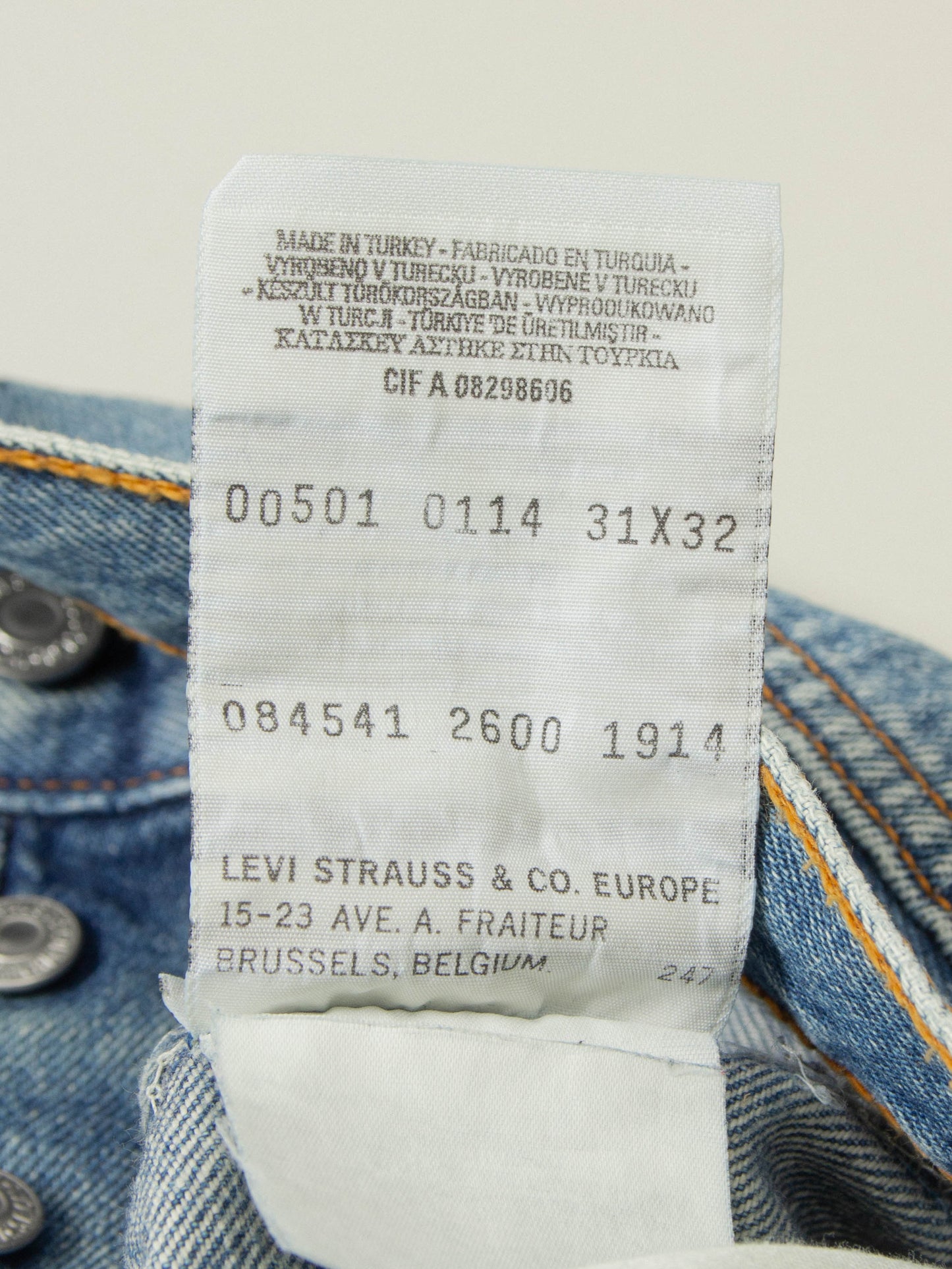 Vtg 1990s Levi's 501 Jeans (30x32)