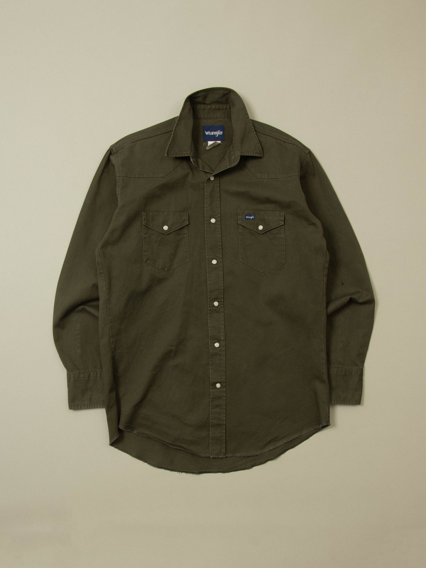 Vtg 1990s Wrangler Western Shirt (L)