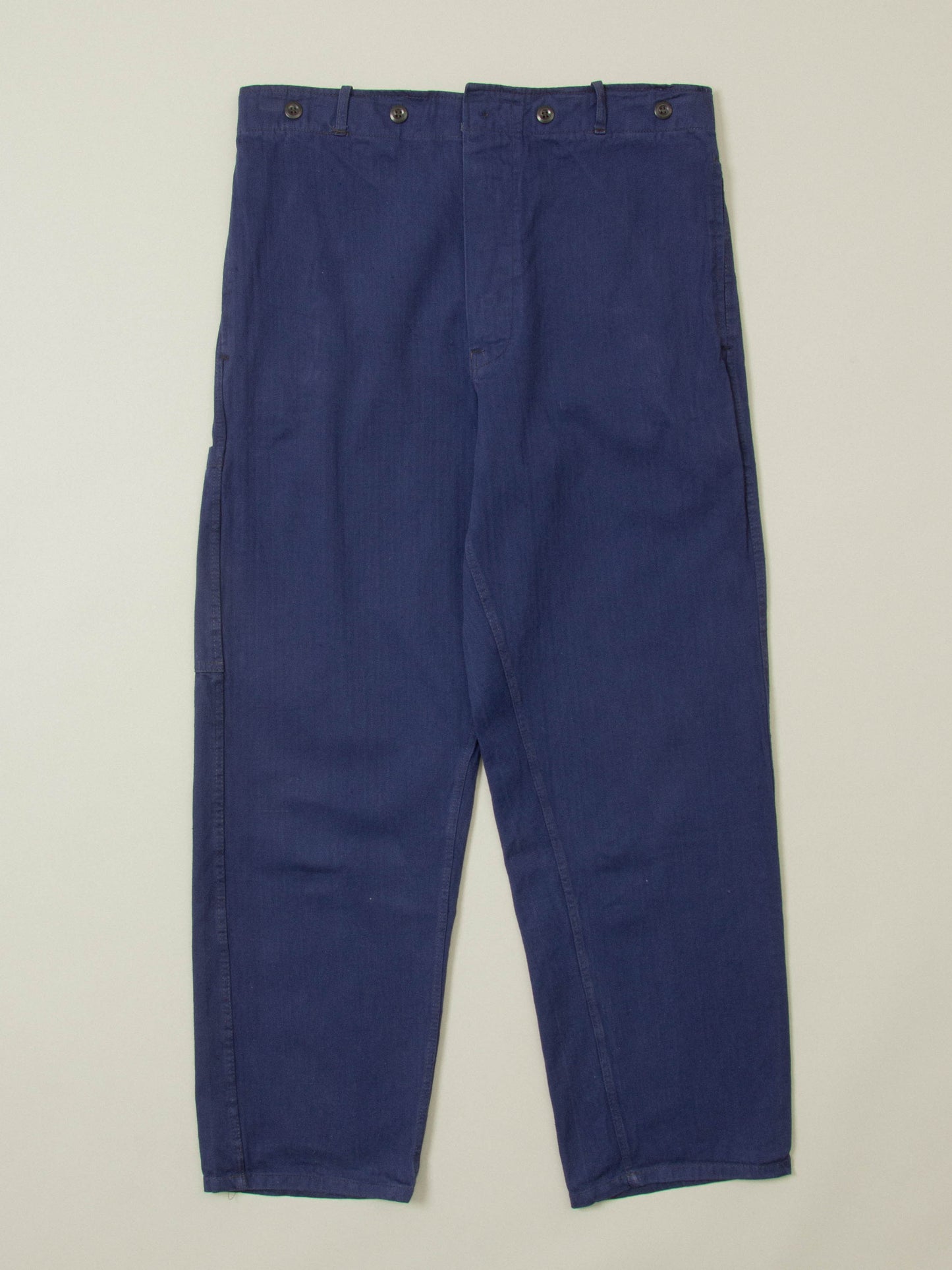 Vtg 1960s HBT Work Trousers (36x30)