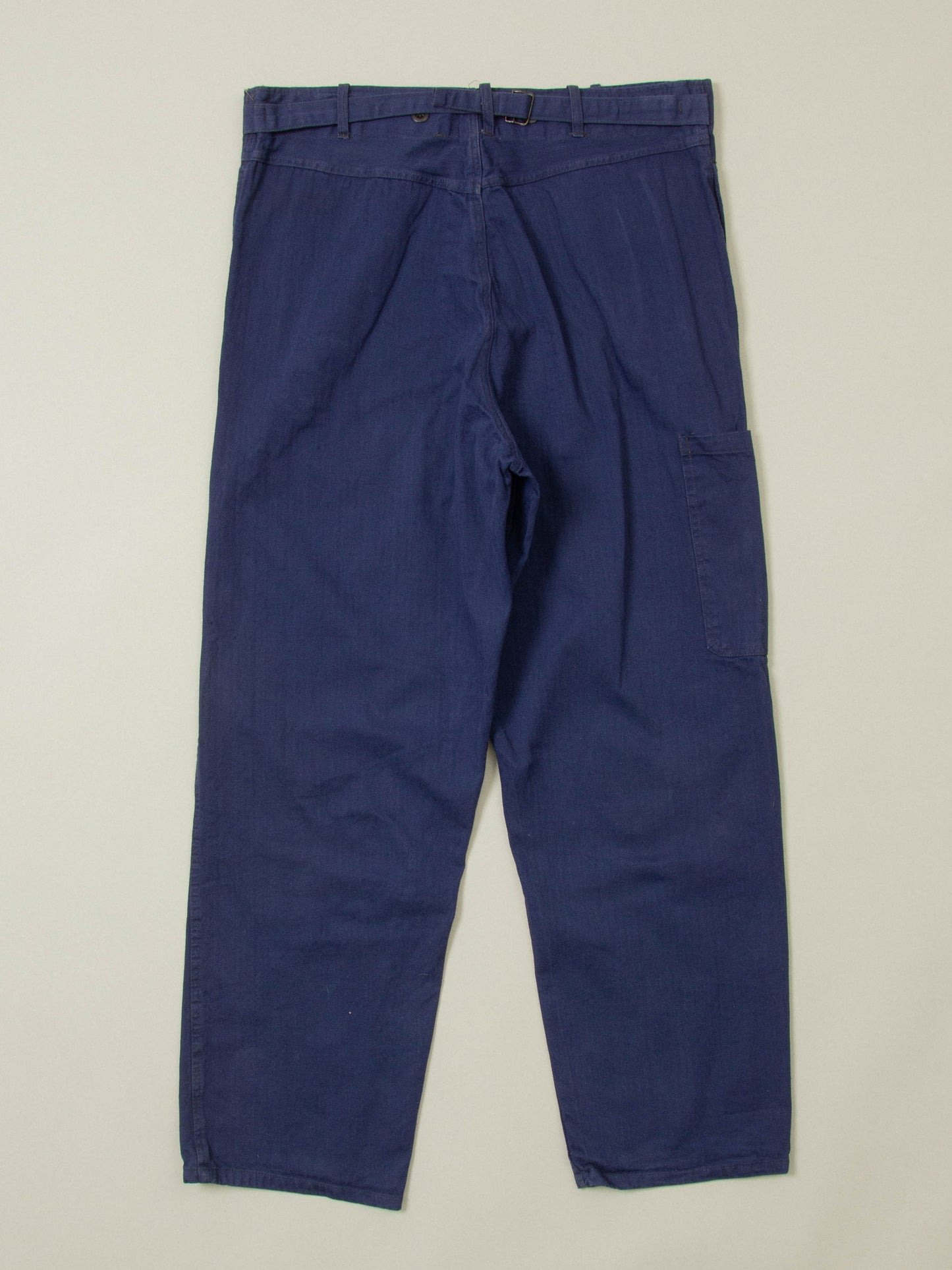 Vtg 1960s HBT Work Trousers (36x30)