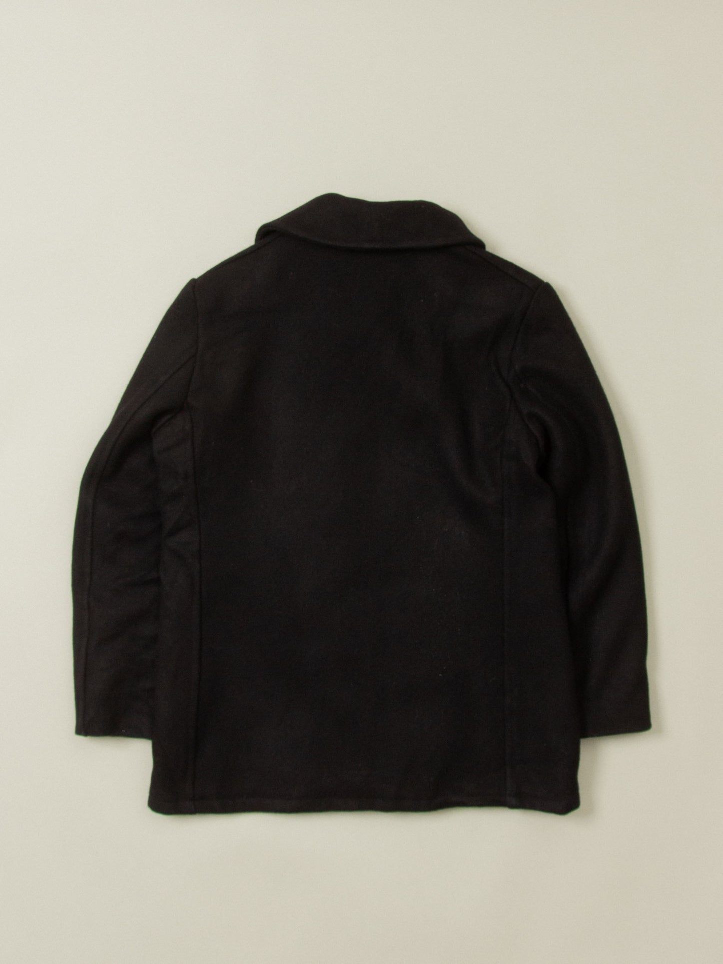 Vtg 1960s Fox Knapp Wool Peacoat - Made in USA (S)