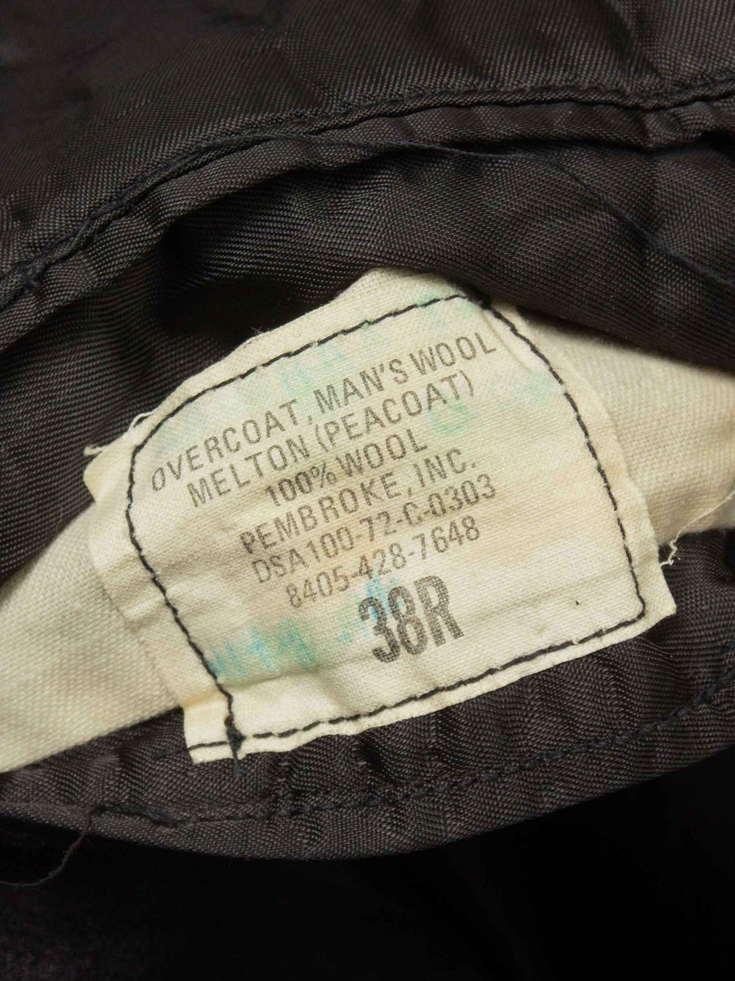 Vtg 1970s US Navy Wool Peacoat - Made in USA (M/L)