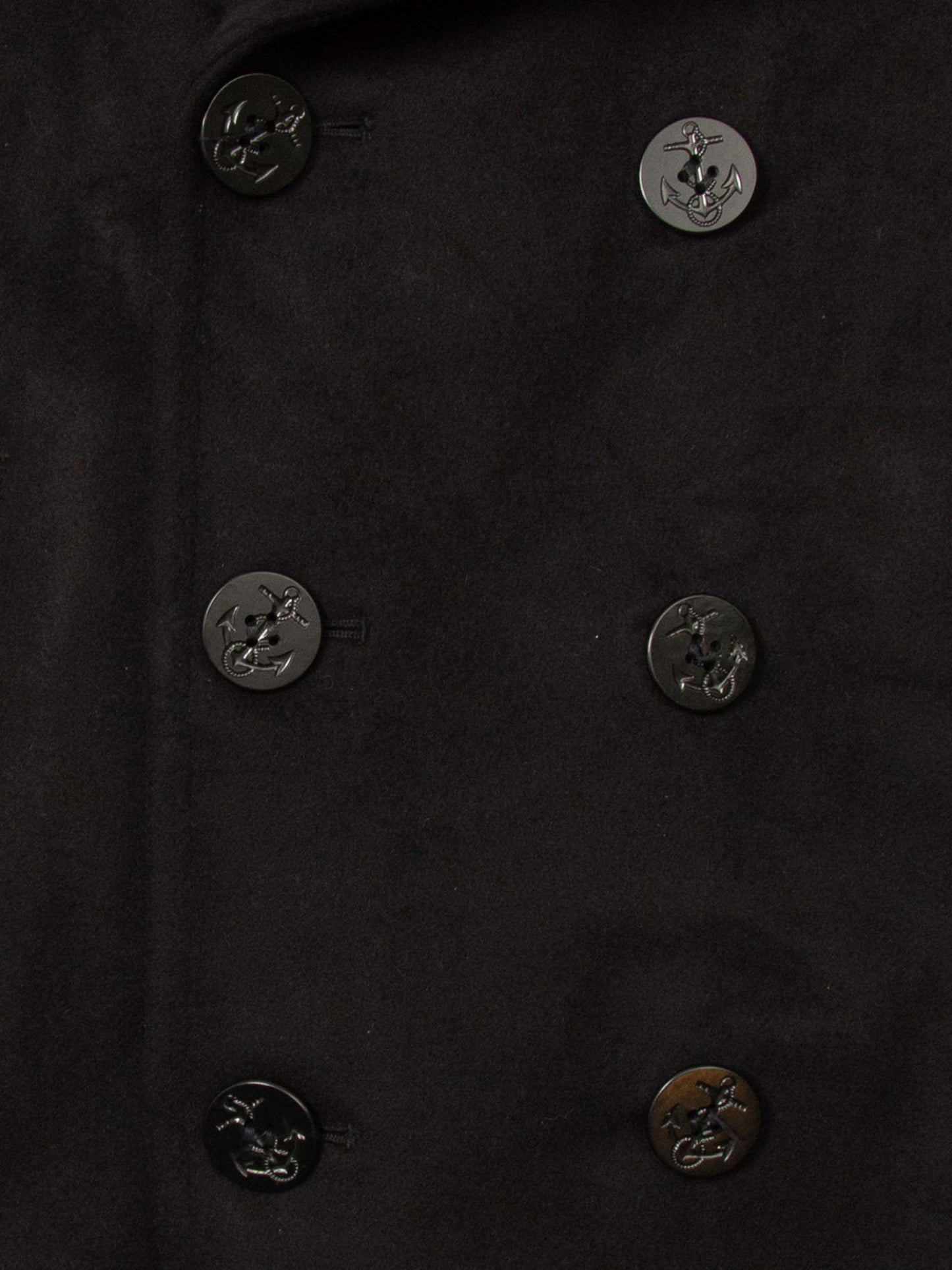 Vtg 1970s US Navy Wool Peacoat (M/L)