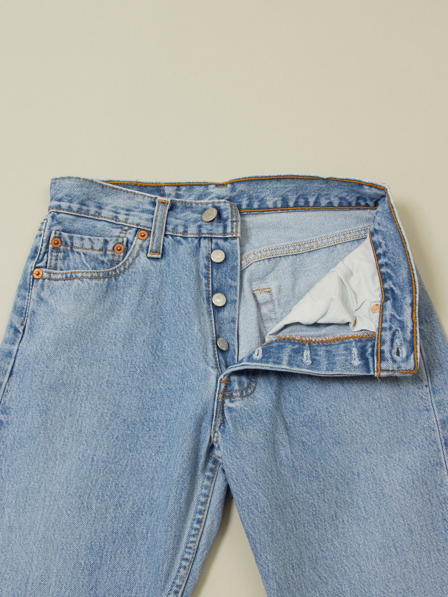 Vtg 1990s Levi's 501 Jeans - Made in UK (26x32)
