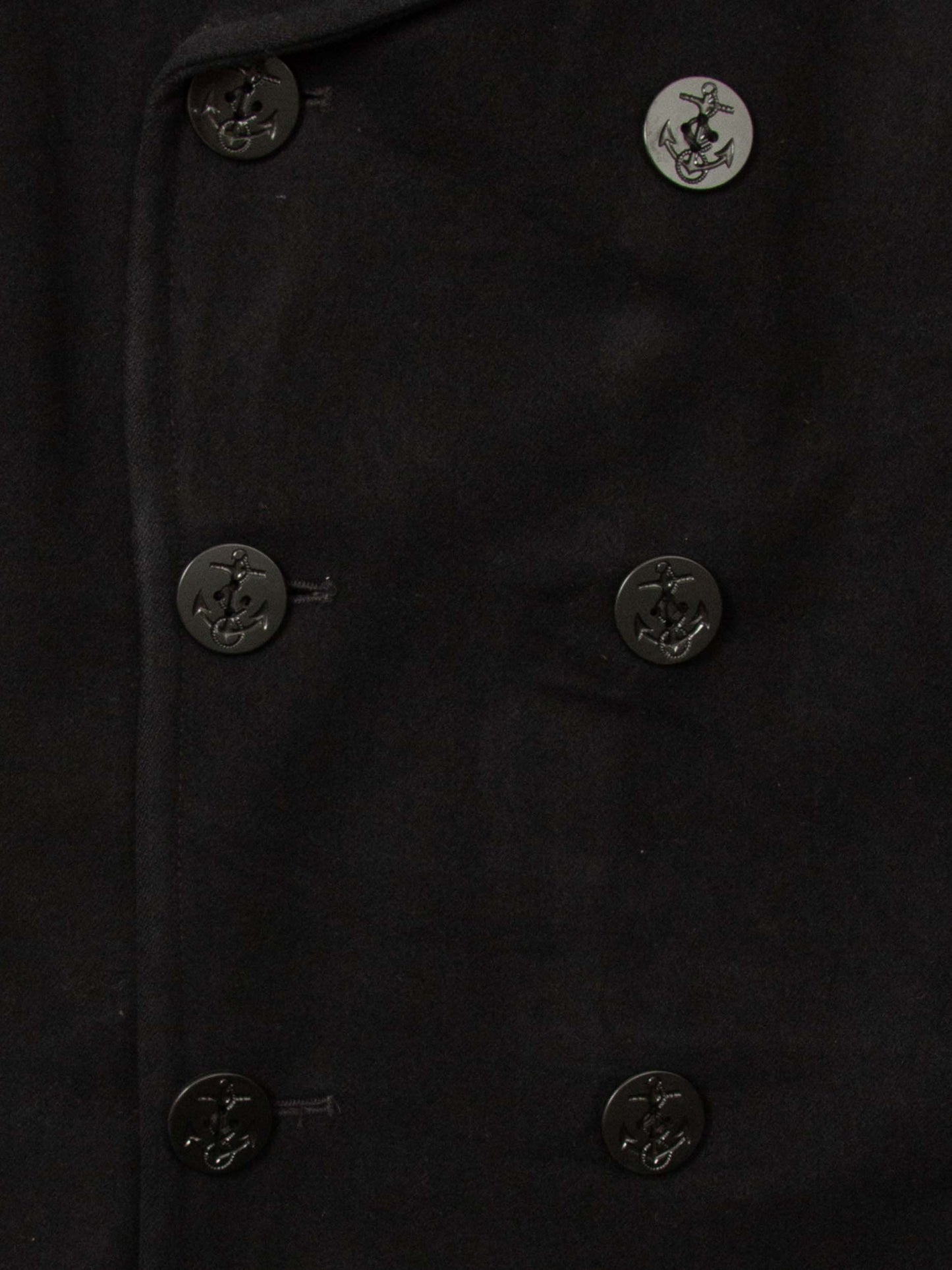 Vtg 1990s US Navy Wool Peacoat – Made in USA (L)
