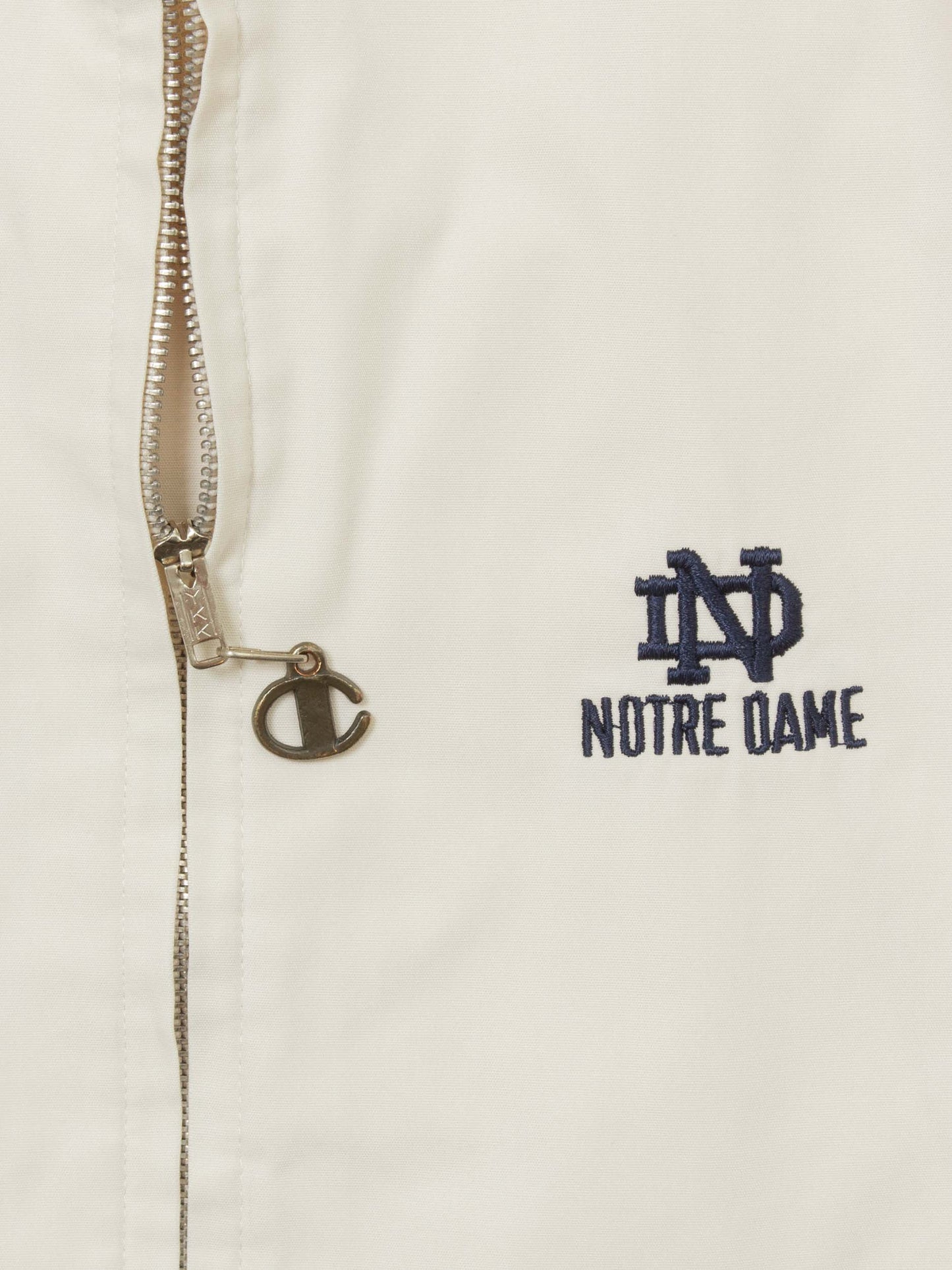 Vtg 1990s Champion 'Notre Dame' Raglan Sports Jacket (S)