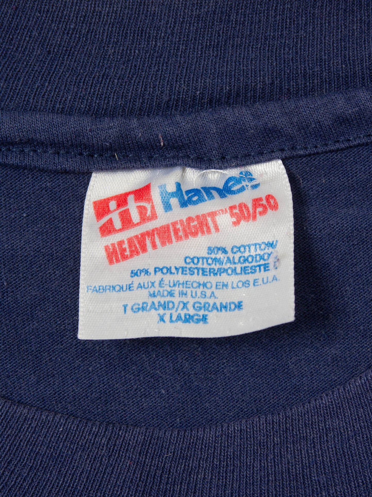 Vtg 1990s Hanes 50/50 US Air Single Stitch Tee - Made in USA (XL)