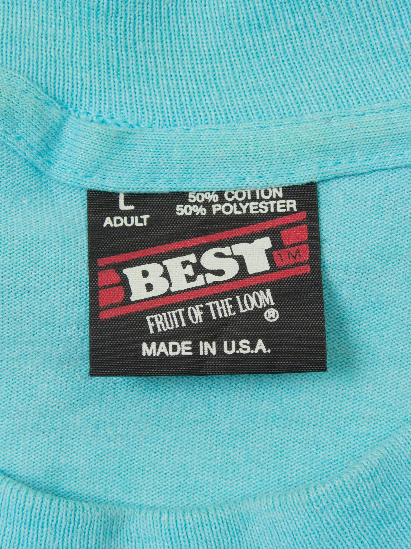 Vtg 1990s Fruit of the Loom Single Stitch Tee - Made in USA (L)