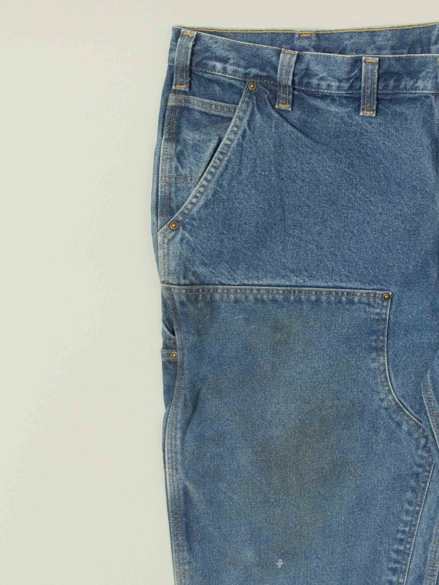 Vtg 1990s Double Knee Carhartt Jeans (44x32)