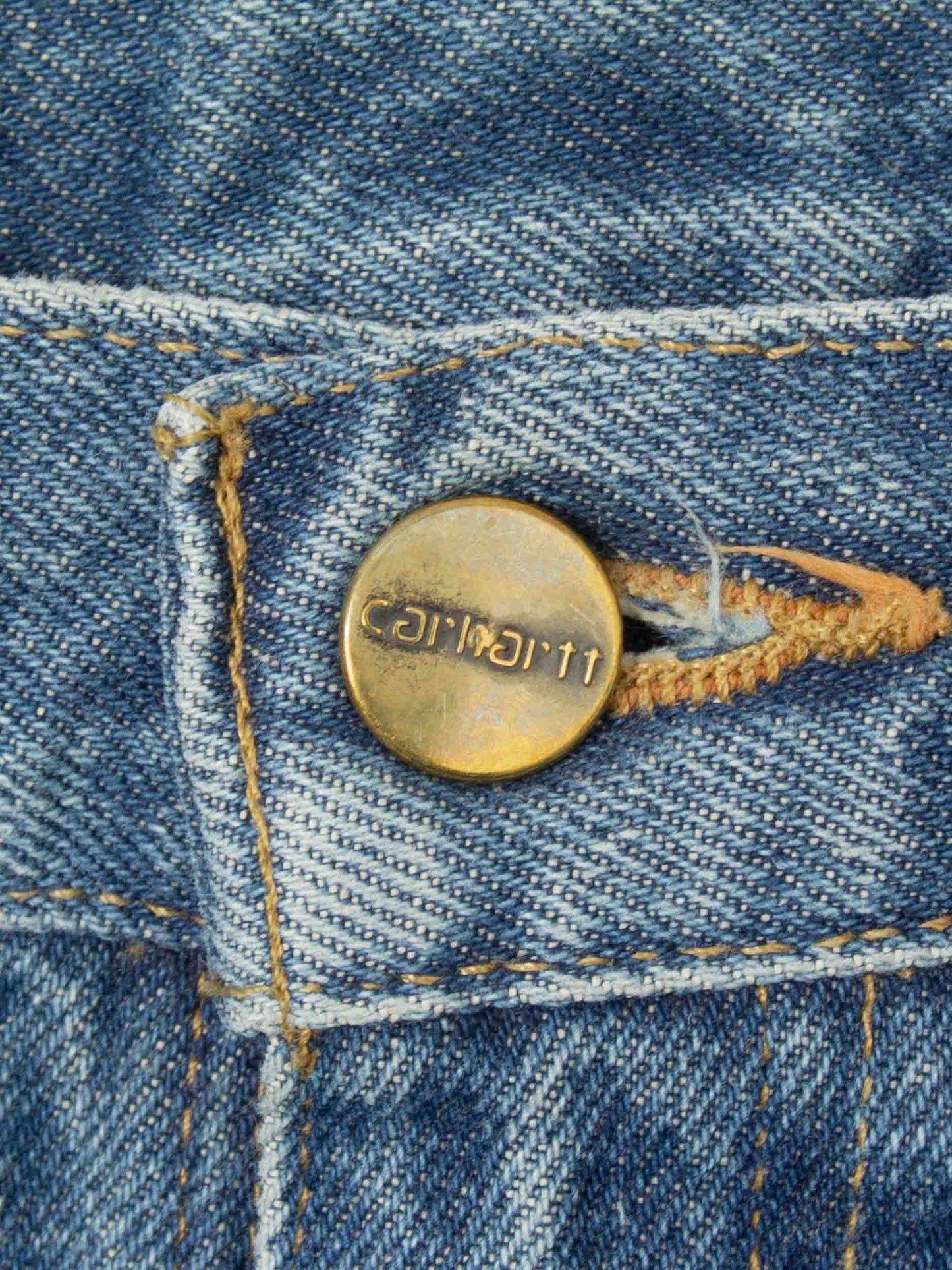 Vtg 1990s Double Knee Carhartt Jeans (44x32)