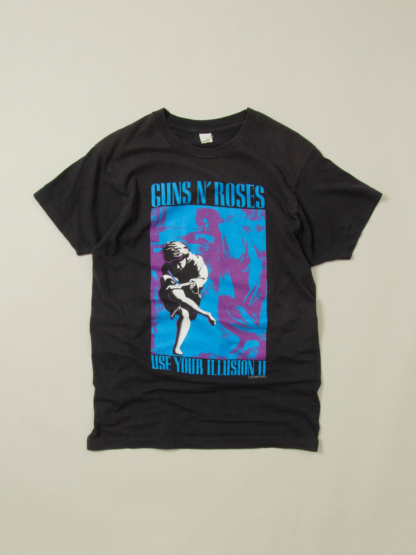 Vtg 1991 Guns N' Roses 'Use Your Illusion' Tee (M/L)