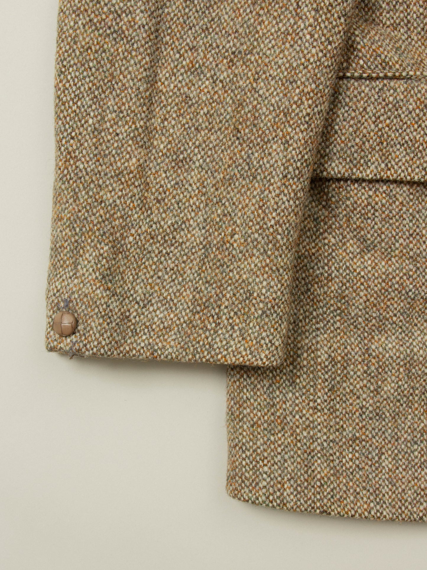 Vtg 1980s Harris Tweed Wool Blazer (L)