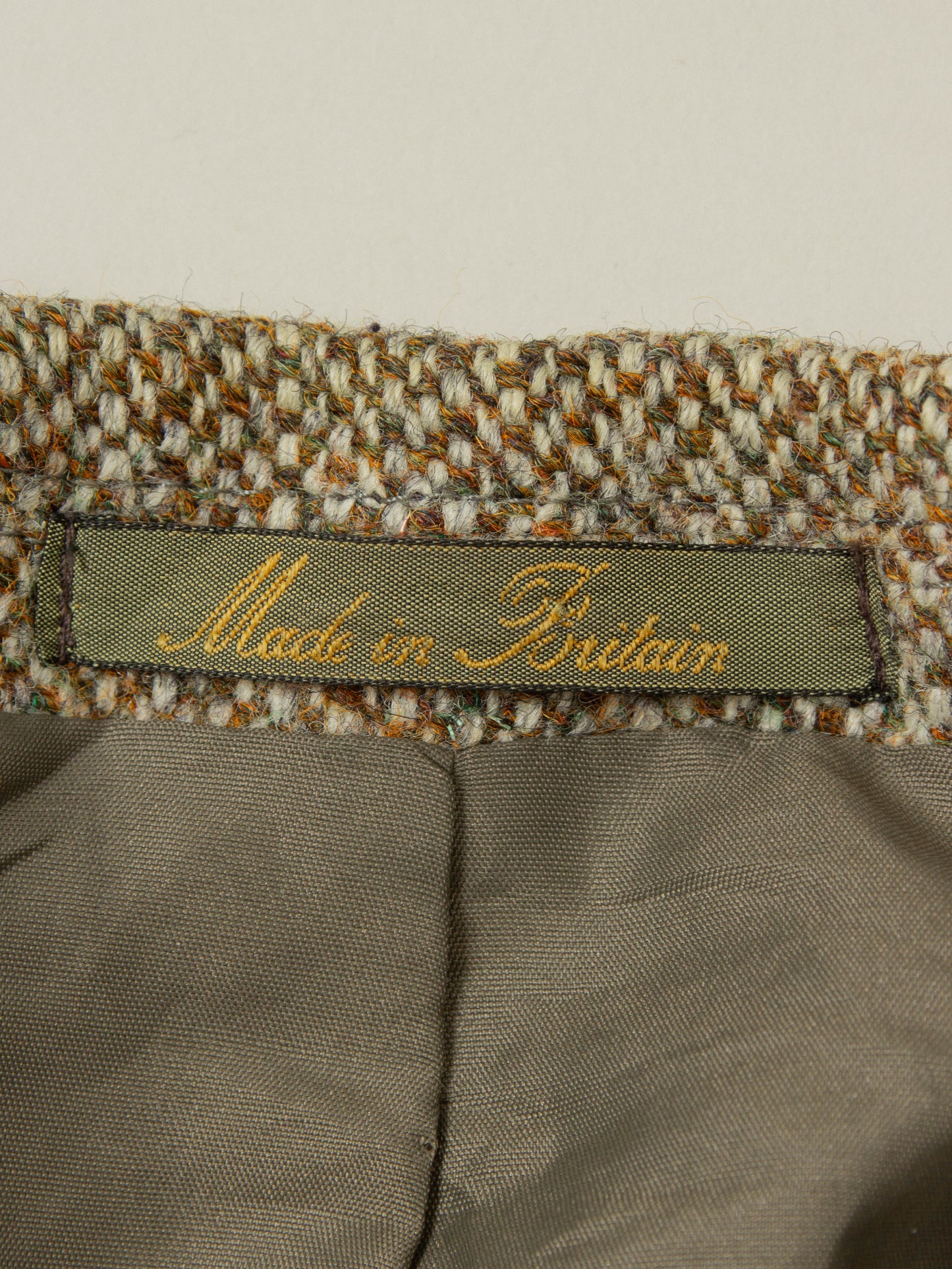 Vtg 1980s Harris Tweed Wool Blazer (L)