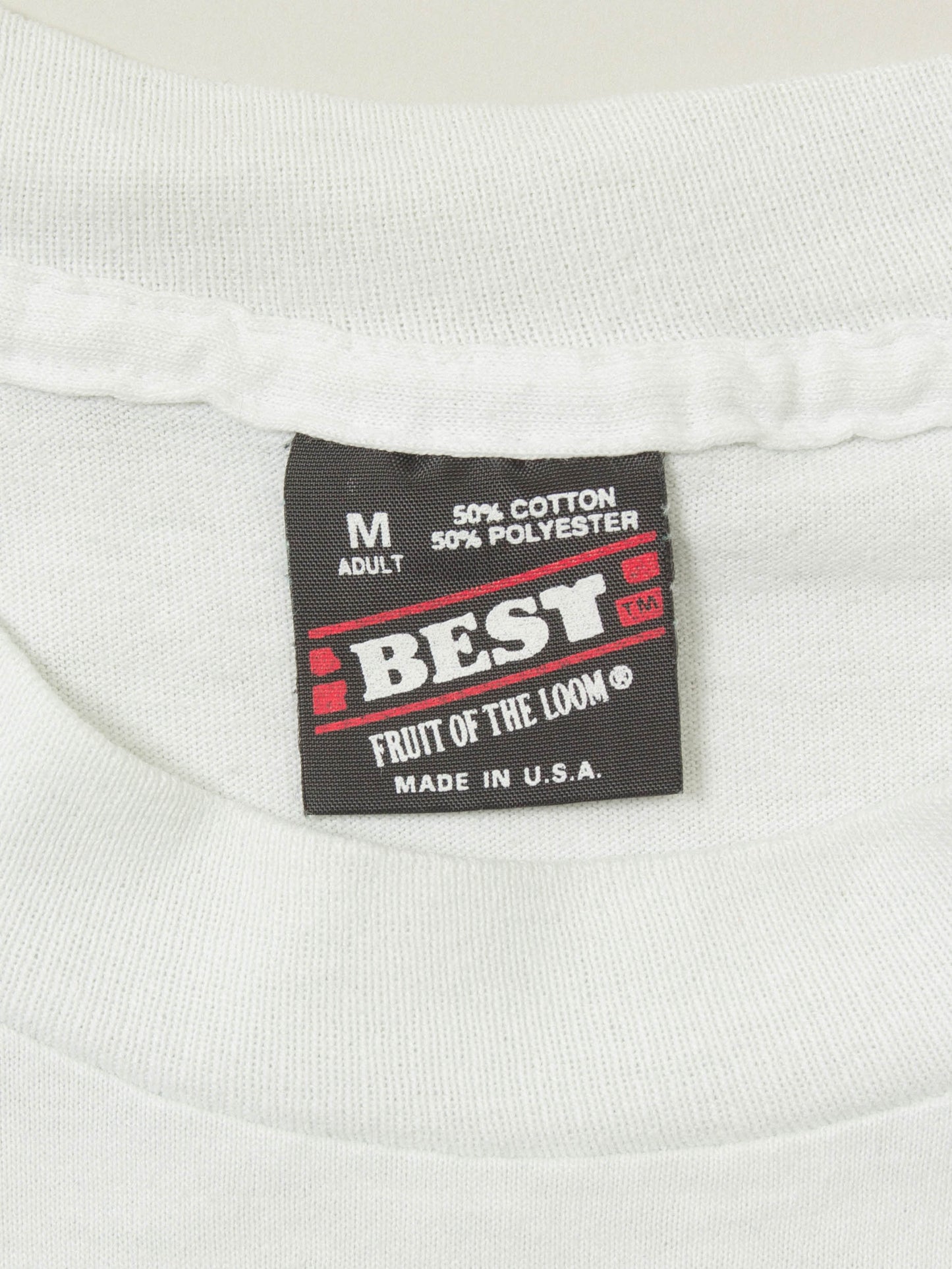 Vtg 1990s Fruit of the Loom Single Stitch Tee - Made in USA (M)