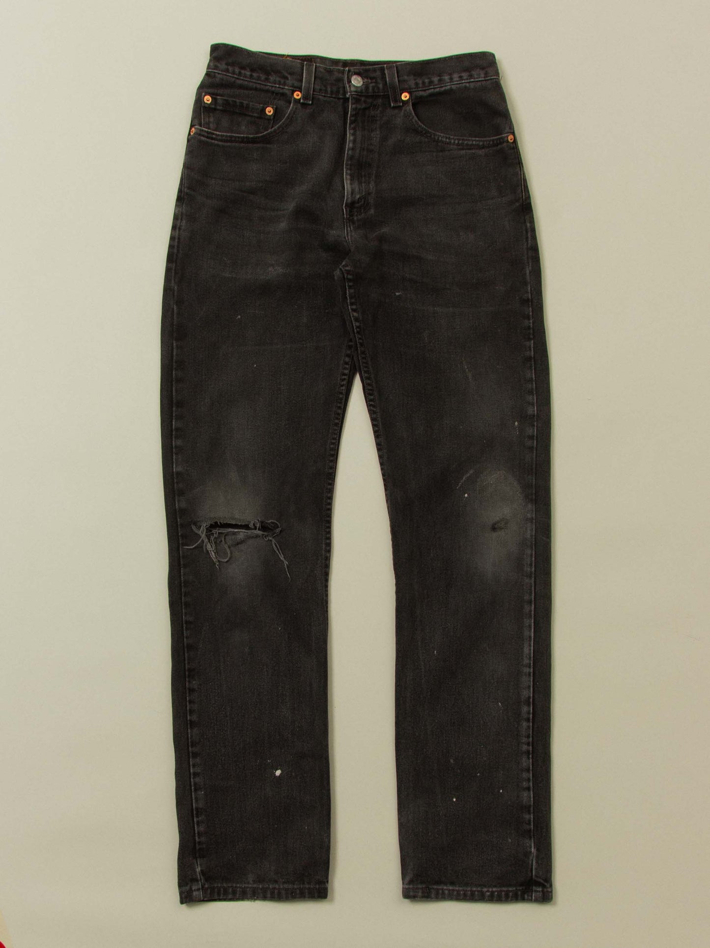 Vtg 1990s Black Levi's 505 Jeans – Made in USA (30x33)