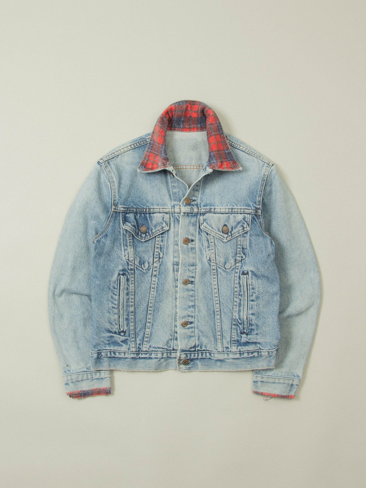 Vtg 1980s Levi's Denim Trucker Jacket (S)