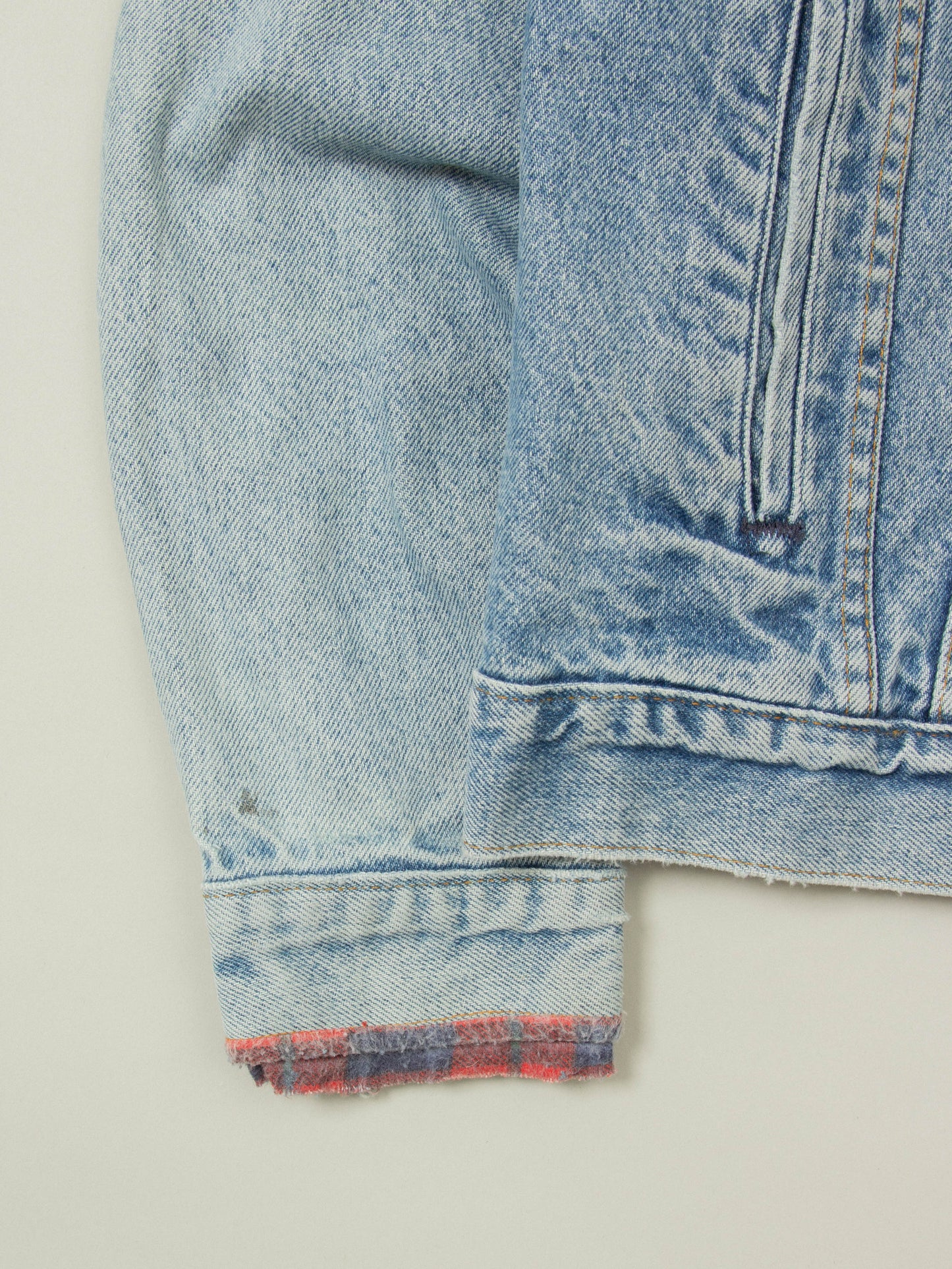 Vtg 1980s Levi's Denim Trucker Jacket (S)