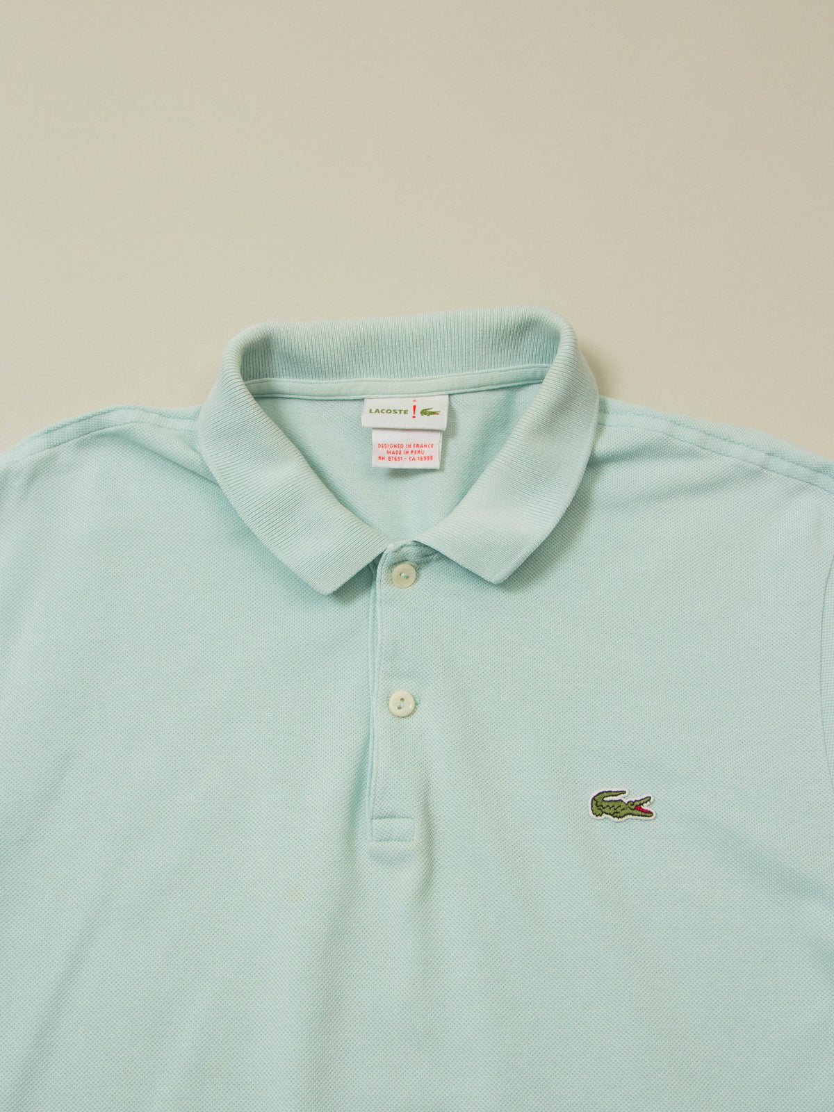 Vtg Lacoste Polo Shirt (L)