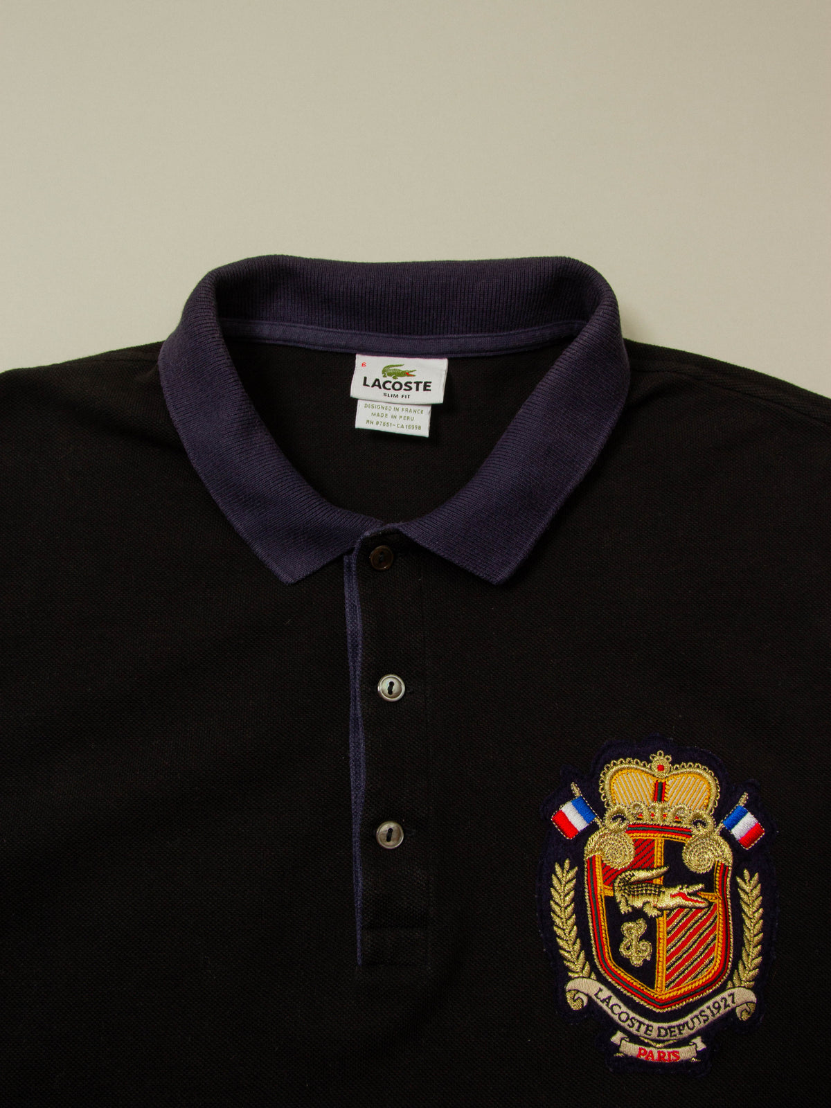 Vtg Lacoste Polo Shirt (L)