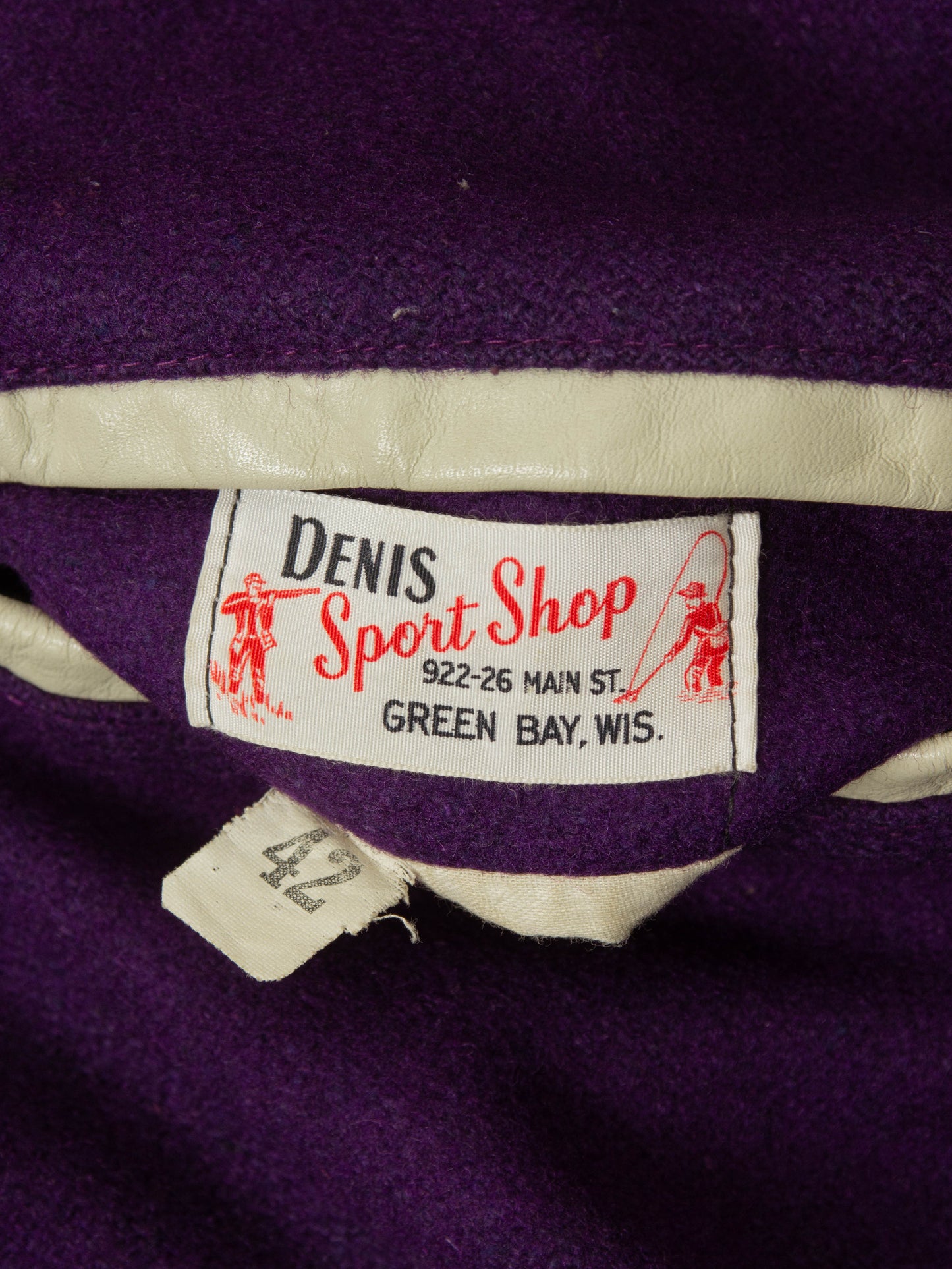 Vtg 1960s 'Denmark Vikings' Varsity Jacket - Made in USA (M)