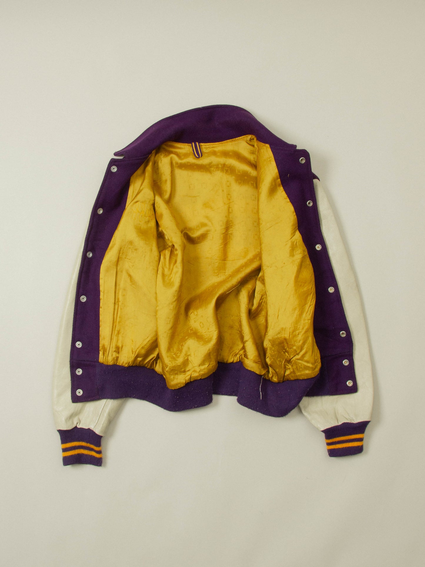 Vtg 1960s 'Denmark Vikings' Varsity Jacket - Made in USA (M)
