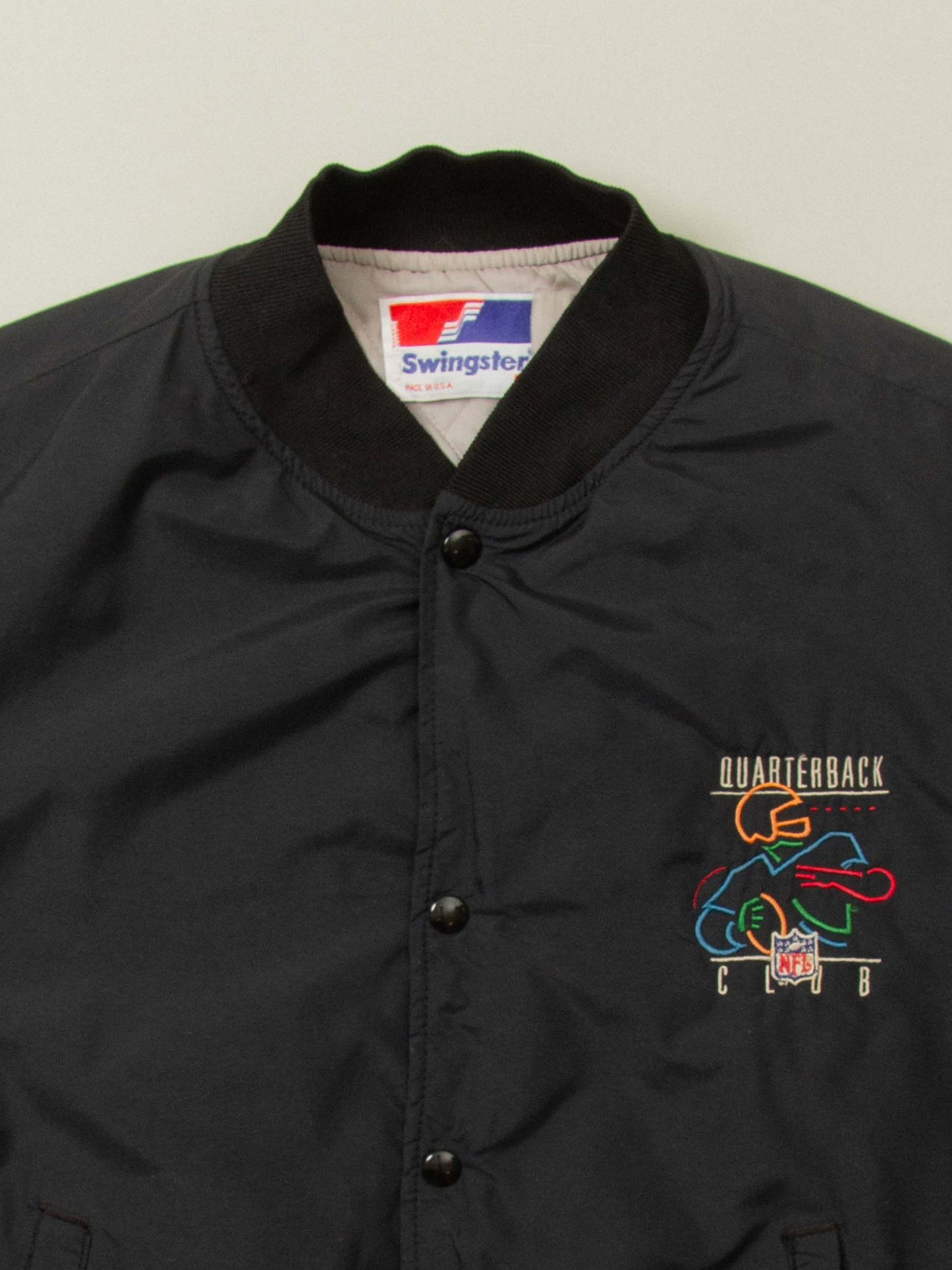 Vtg 1990s NFL Quarterback Sports Jacket – Made in USA (M/L)