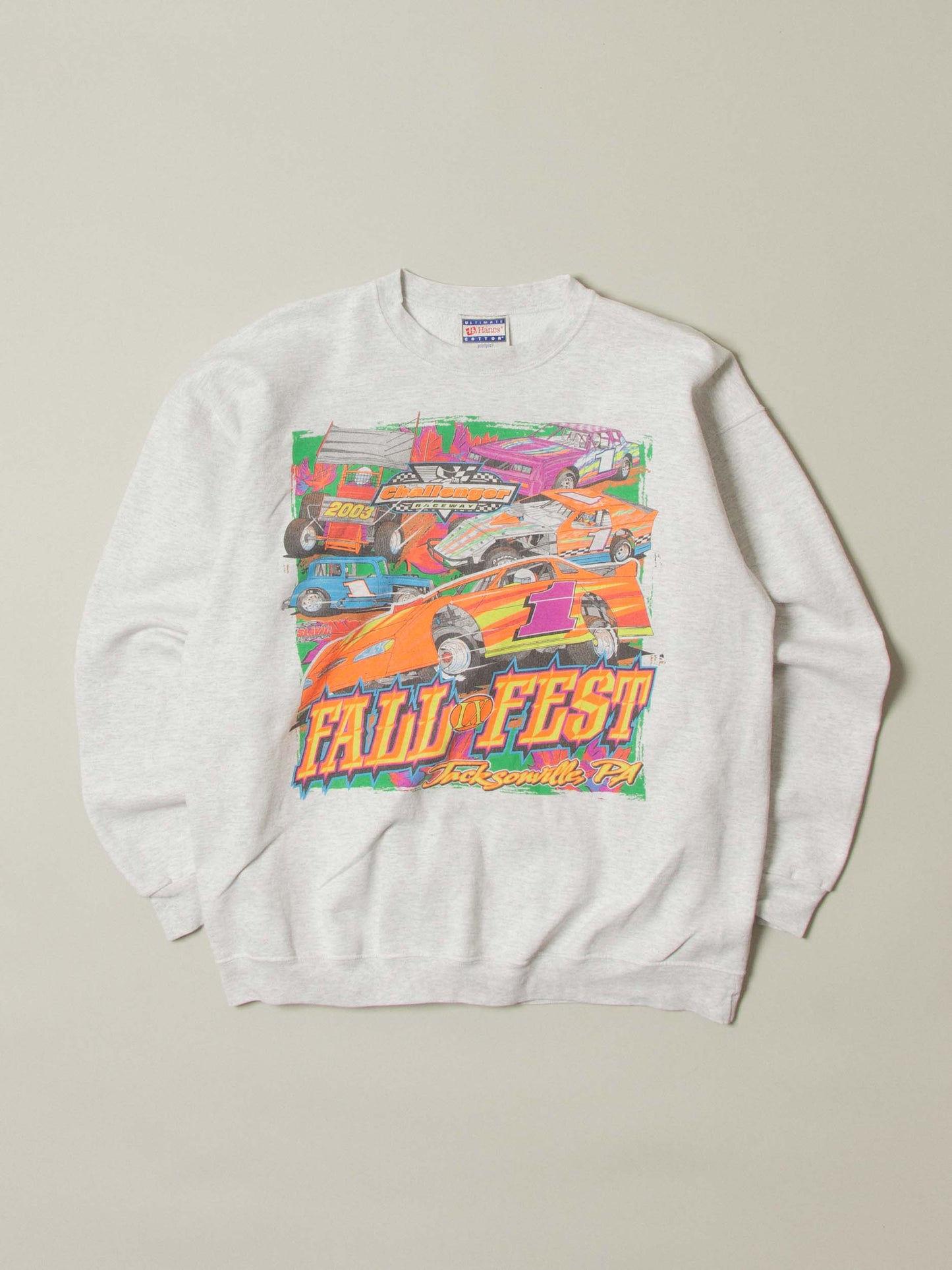 2000s "Fall Fest" Challenger Raceway Sweatshirt (XL)