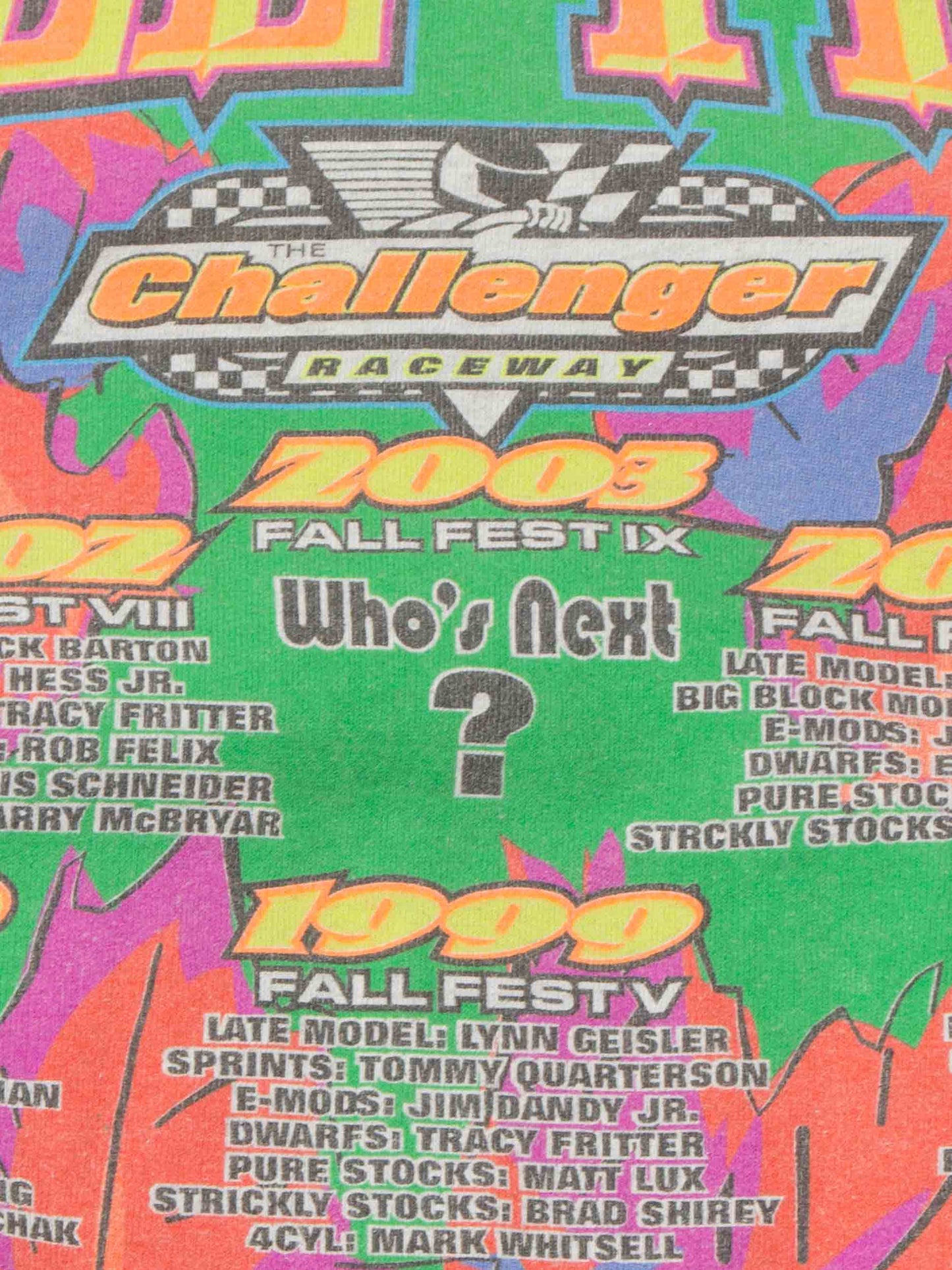 2000s "Fall Fest" Challenger Raceway Sweatshirt (XL)