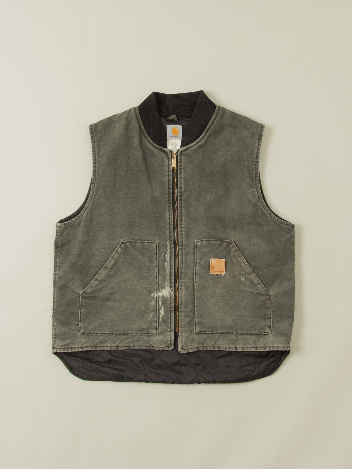 Vtg Carhartt Arctic Work Vest – Made in USA (L)