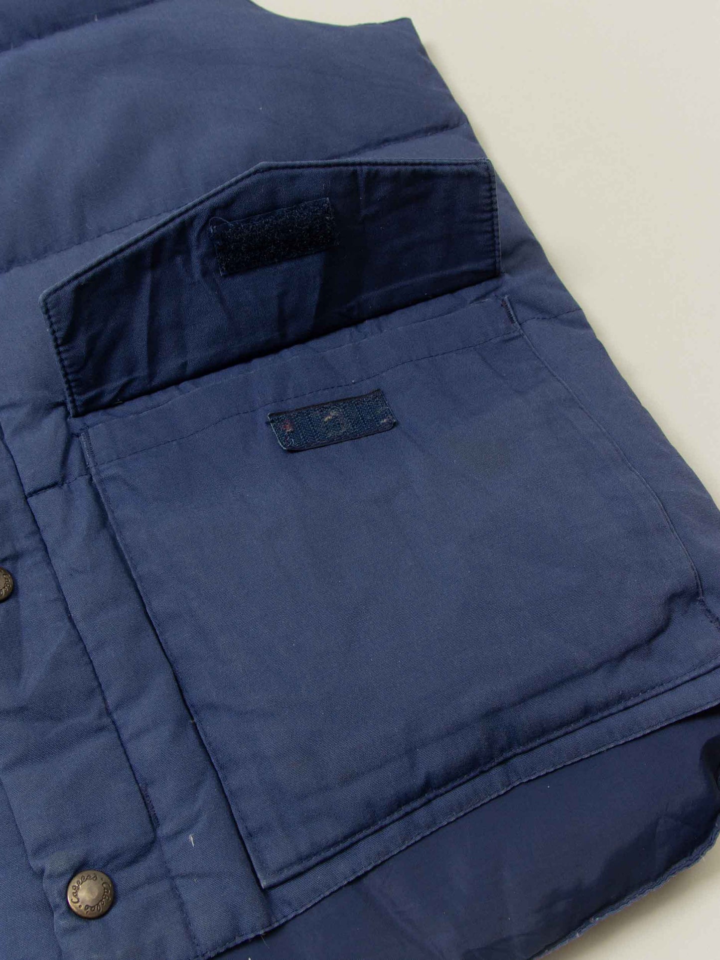 Vtg 1980s Cabela's Down Puffer Vest (S)