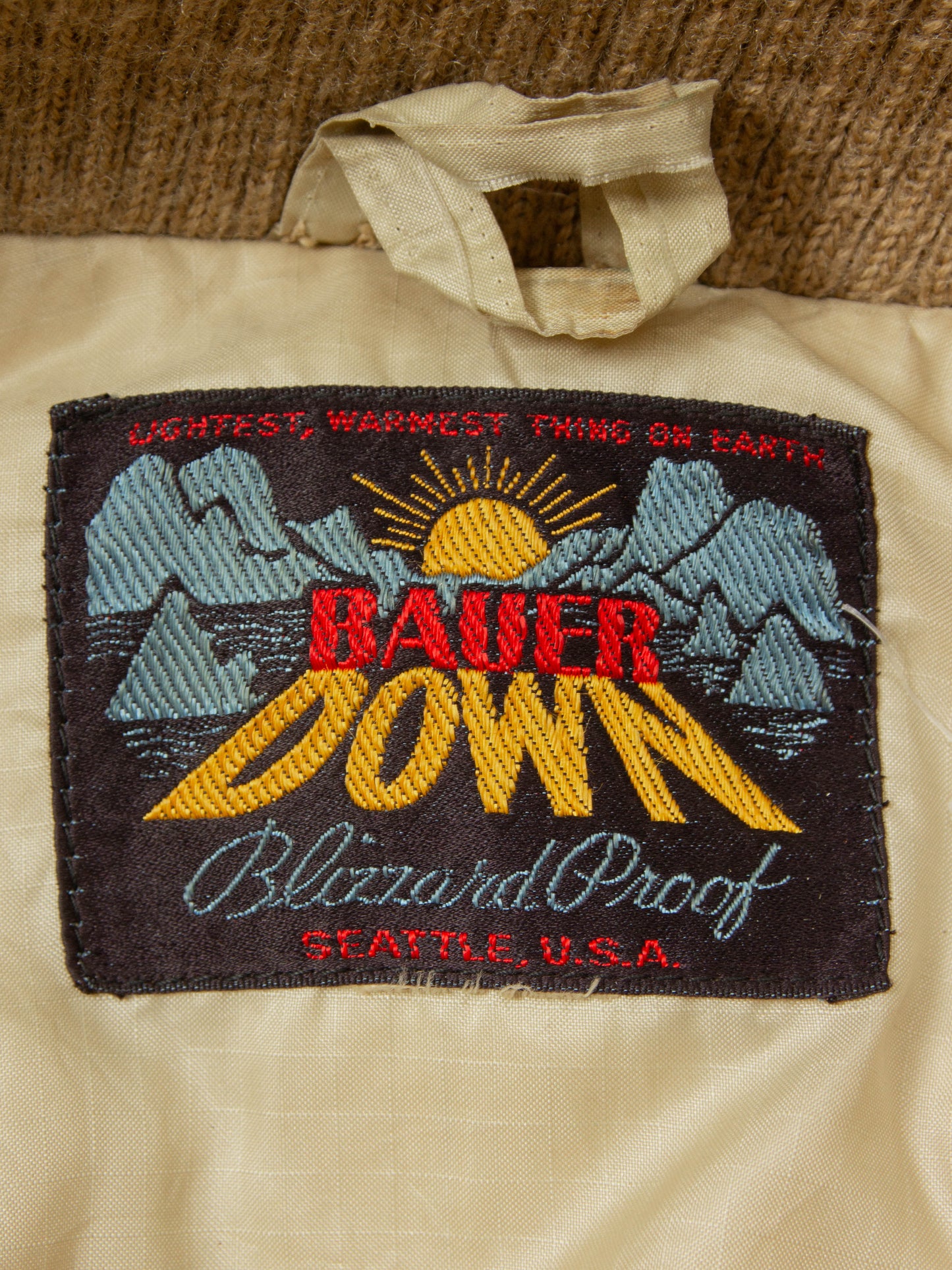 Vtg Rare 1960s Eddie Bauer 'Sundown' Bomber Jacket – Made in USA (L)