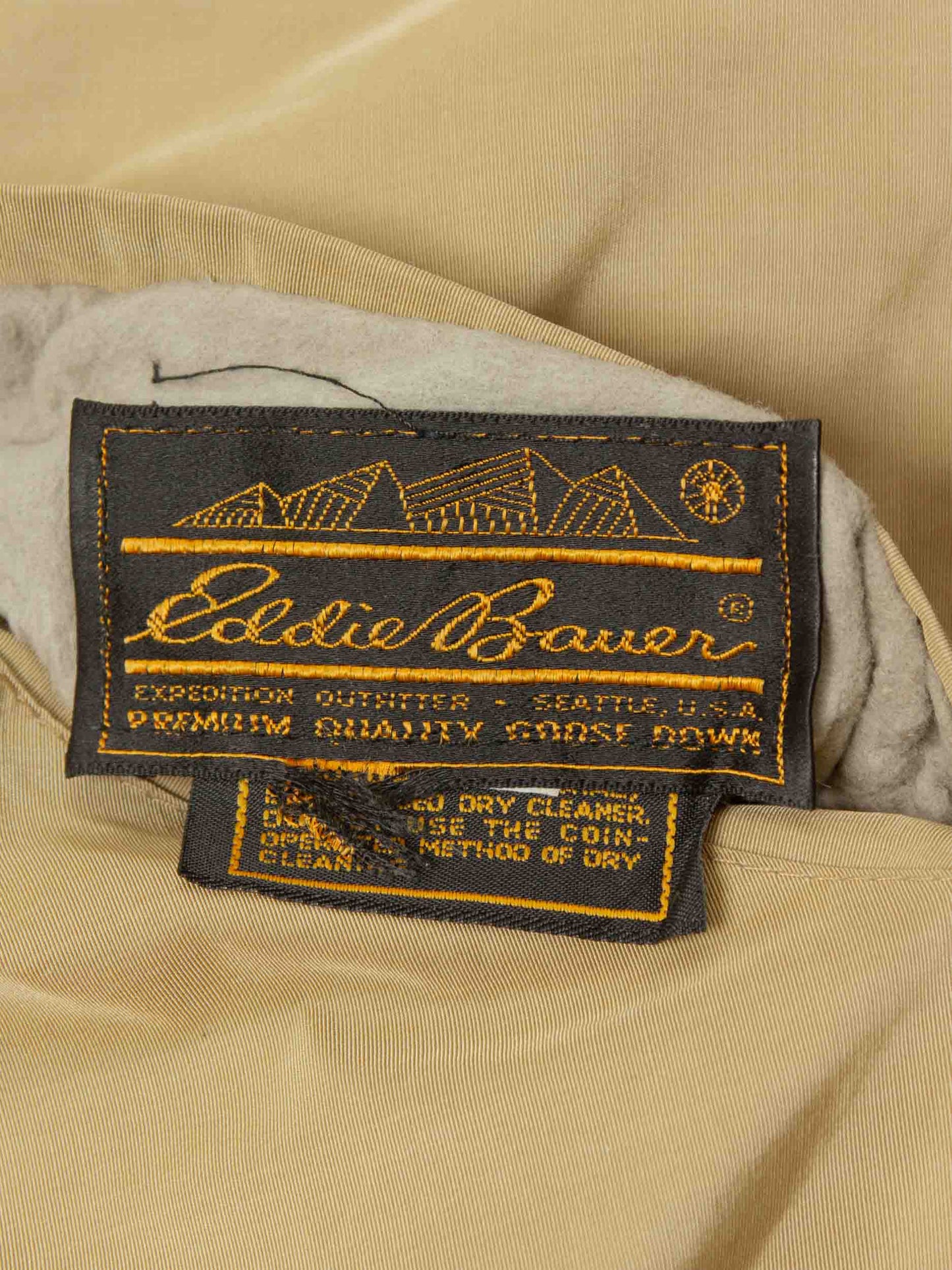 Vtg 1970s Reversible Eddie Bauer Down Vest - Made in USA (L)