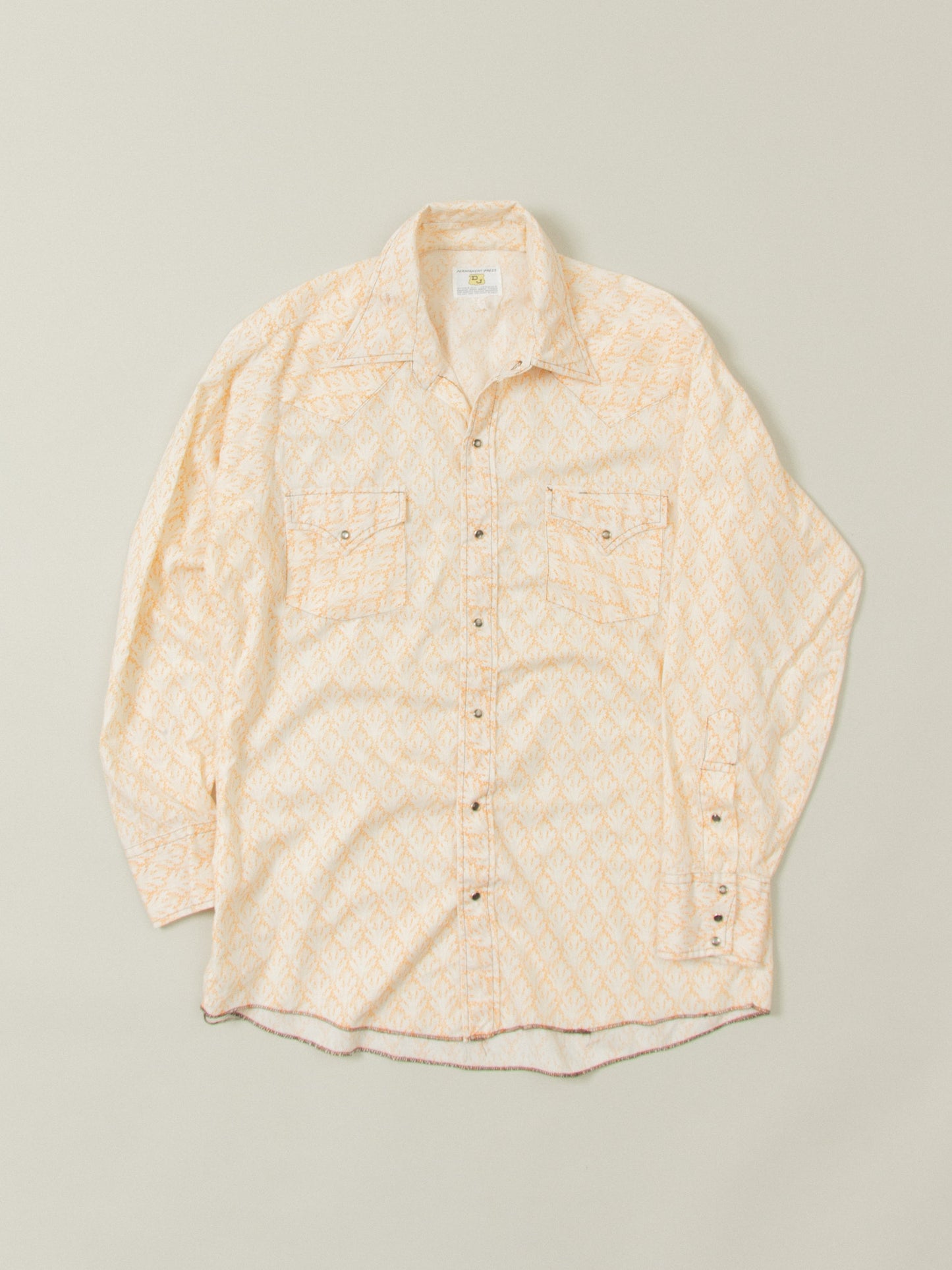 Vtg 1970s Western Shirt (L)