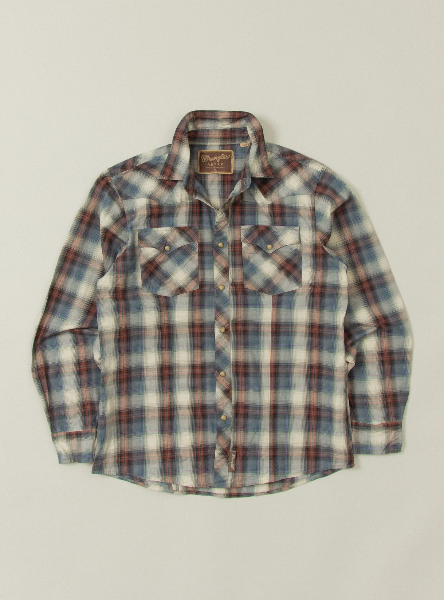 Vtg Wrangler Western Shirt (S)