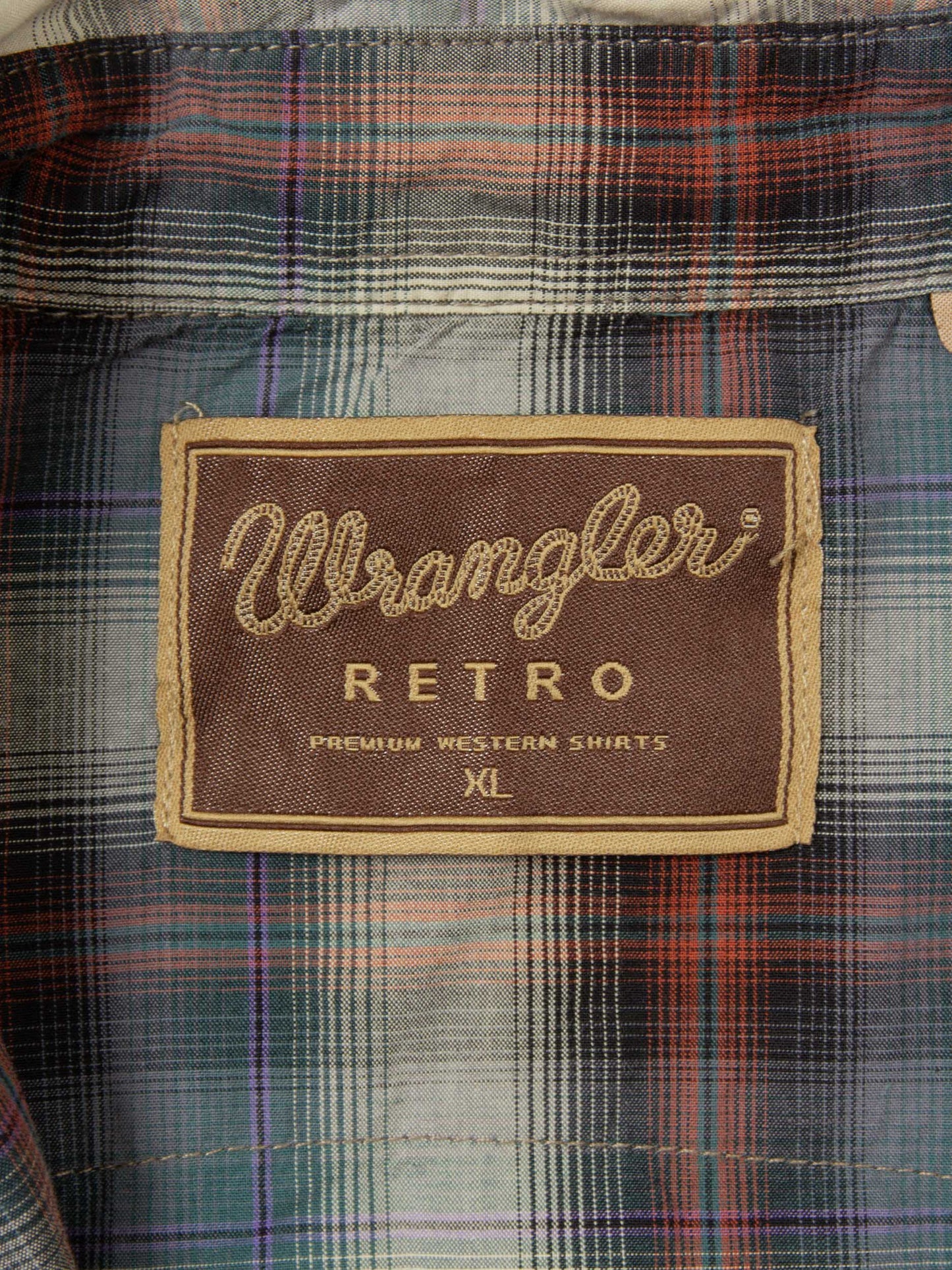 Vtg Wrangler Western Shirt (S)