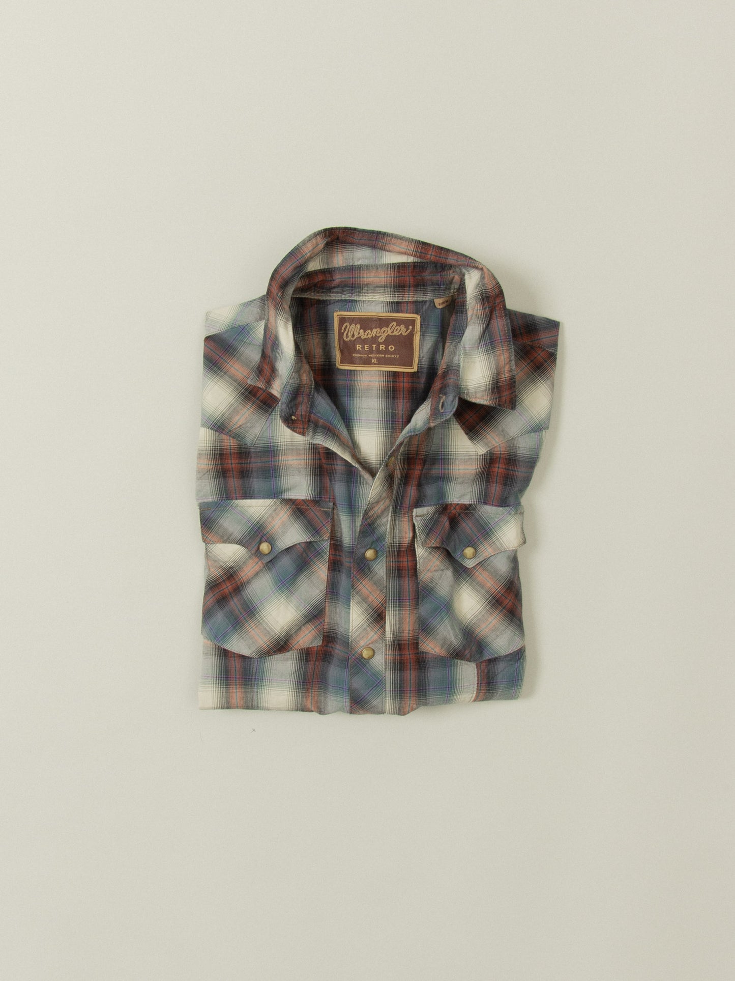 Vtg Wrangler Western Shirt (S)