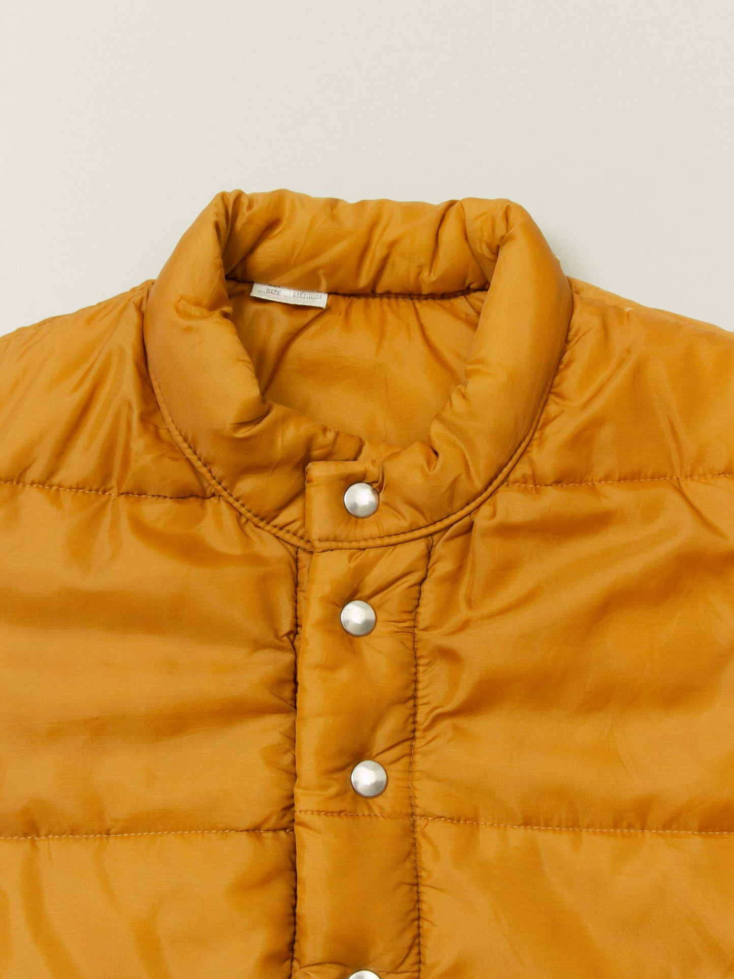 Vtg 1970s OshKosh Quilted Sports Vest (M)