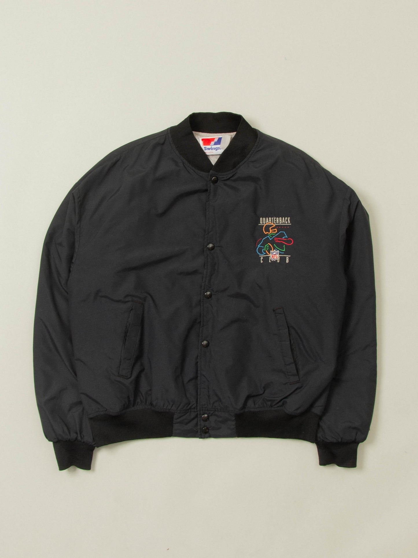 Vtg 1990s NFL Quarterback Sports Jacket – Made in USA (M/L)