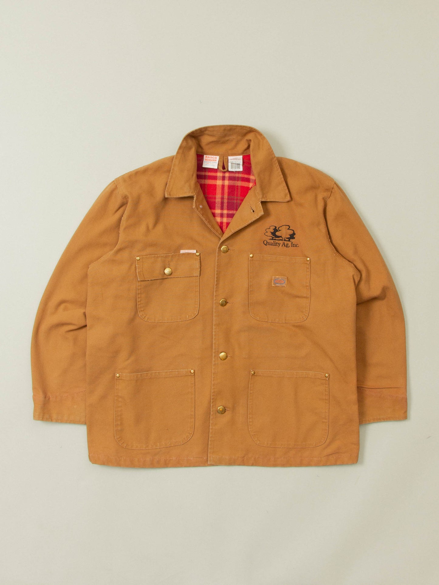 Vtg 1990s Workwear Chore Jacket (M)