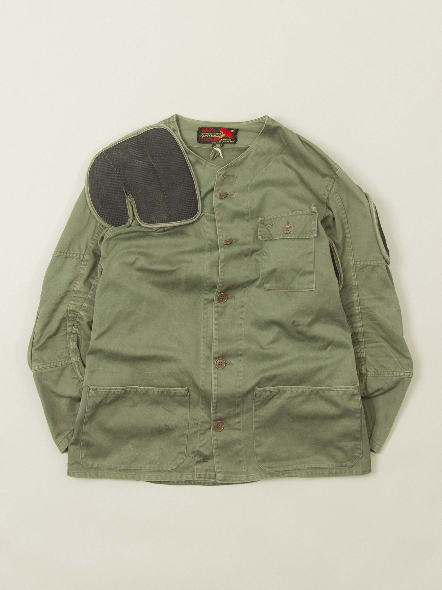 Vtg 1960s Padded Hunting Shooting Jacket – Made in USA (M/L)