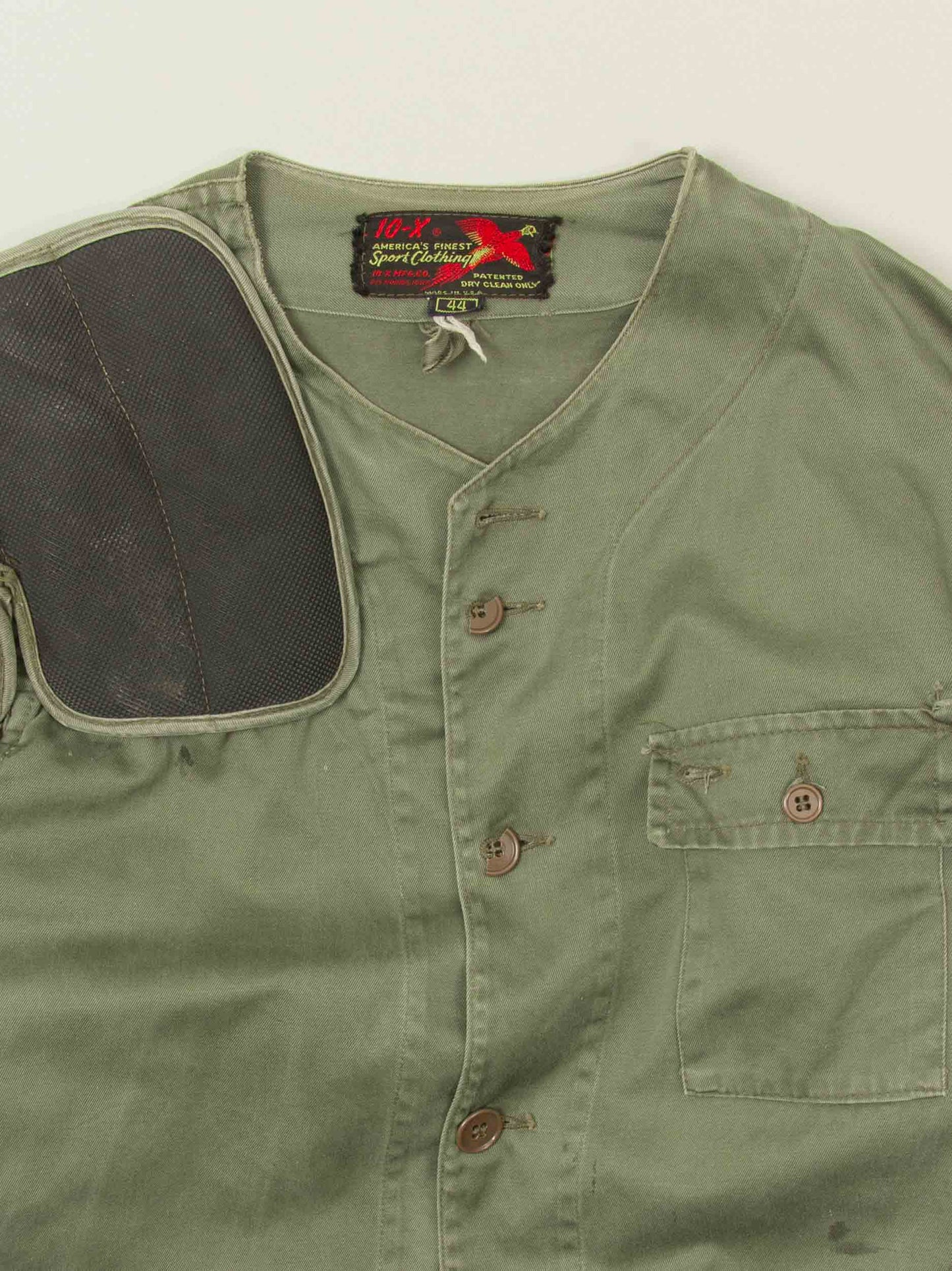 Vtg 1960s Padded Hunting Shooting Jacket – Made in USA (M/L)