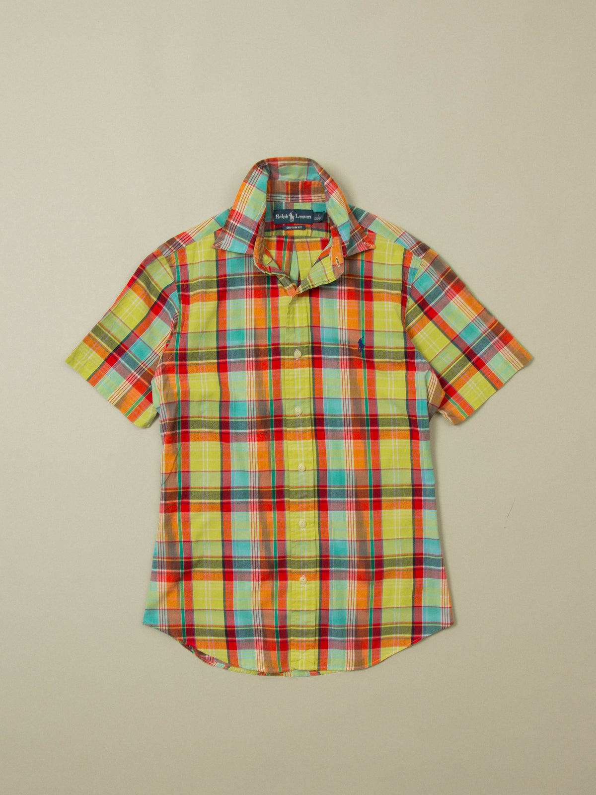Vtg 1990s Ralph Lauren Short Sleeve Shirt (S)