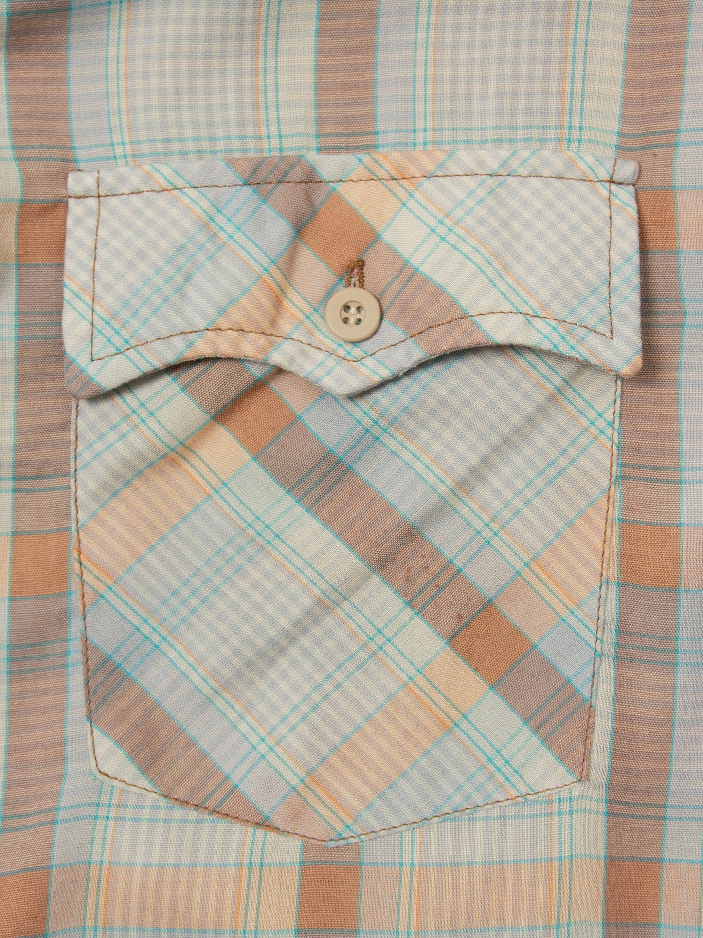 Vtg 1970s Levi's Western Shirt - Made in USA (M/L)