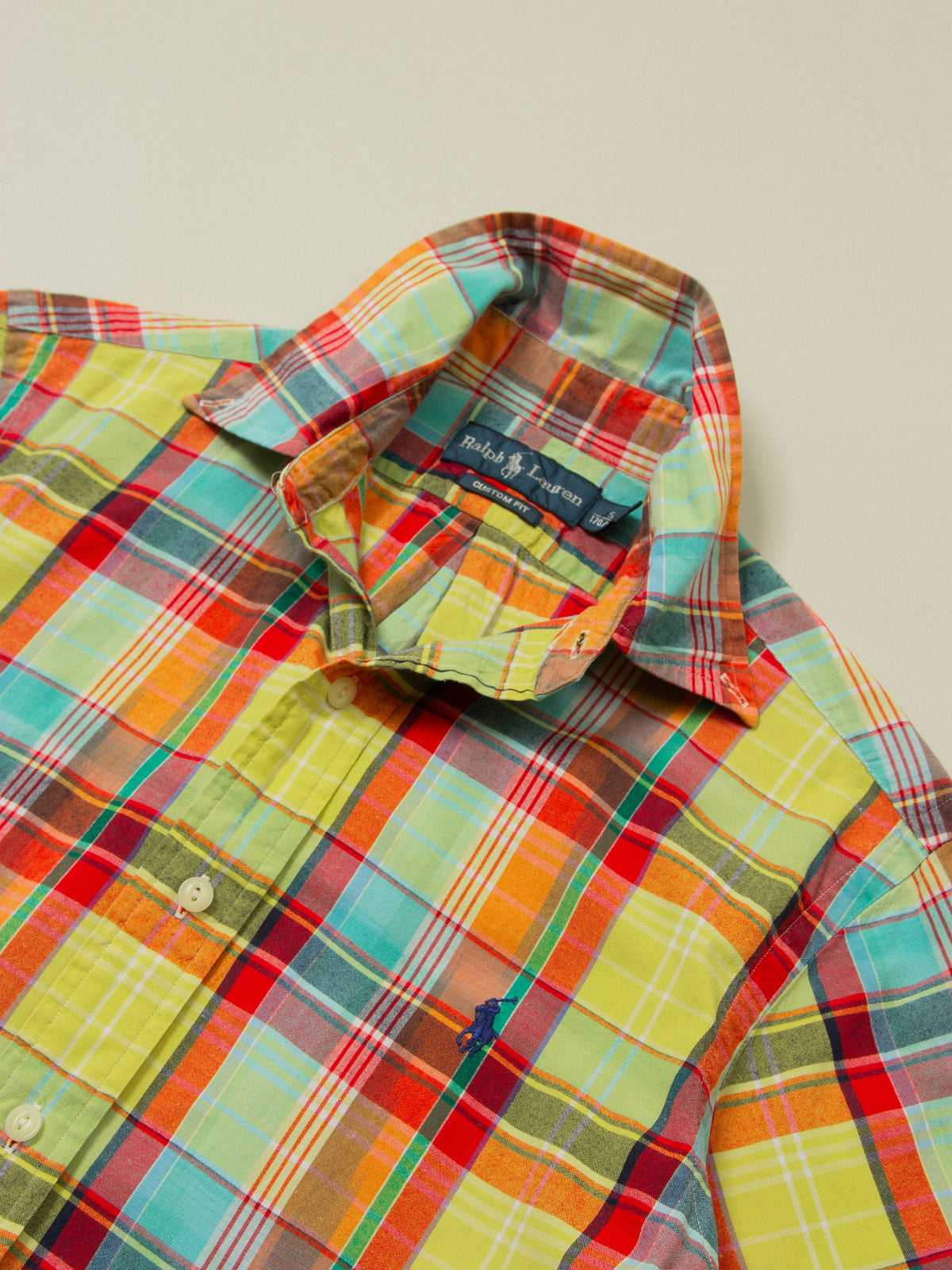 Vtg 1990s Ralph Lauren Short Sleeve Shirt (S)