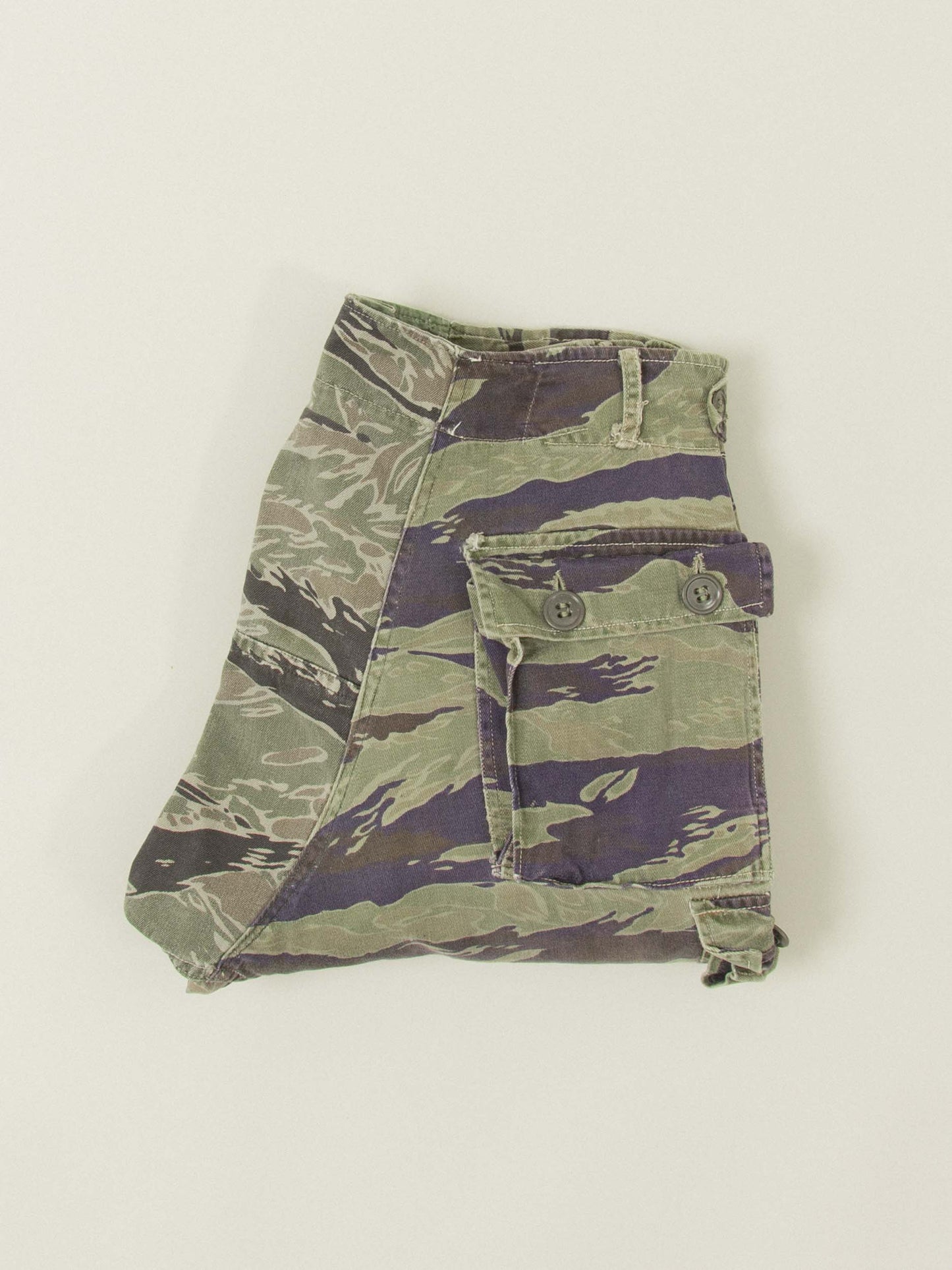 Vtg Rare 1960s US Army Tiger Stripe Camo Trousers (32x28)
