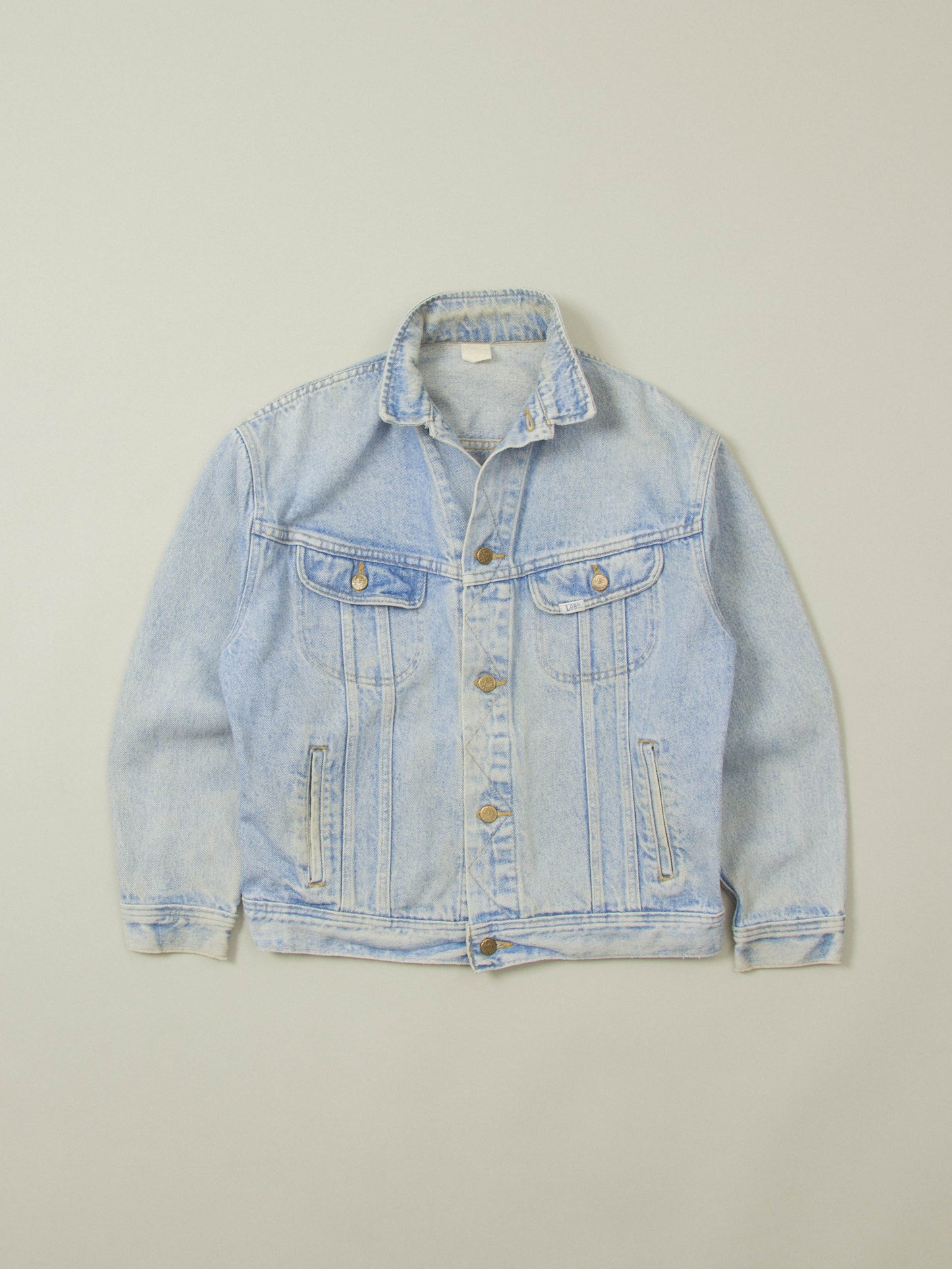 Vtg 1990s Lee Riders Denim Trucker Jacket (M)