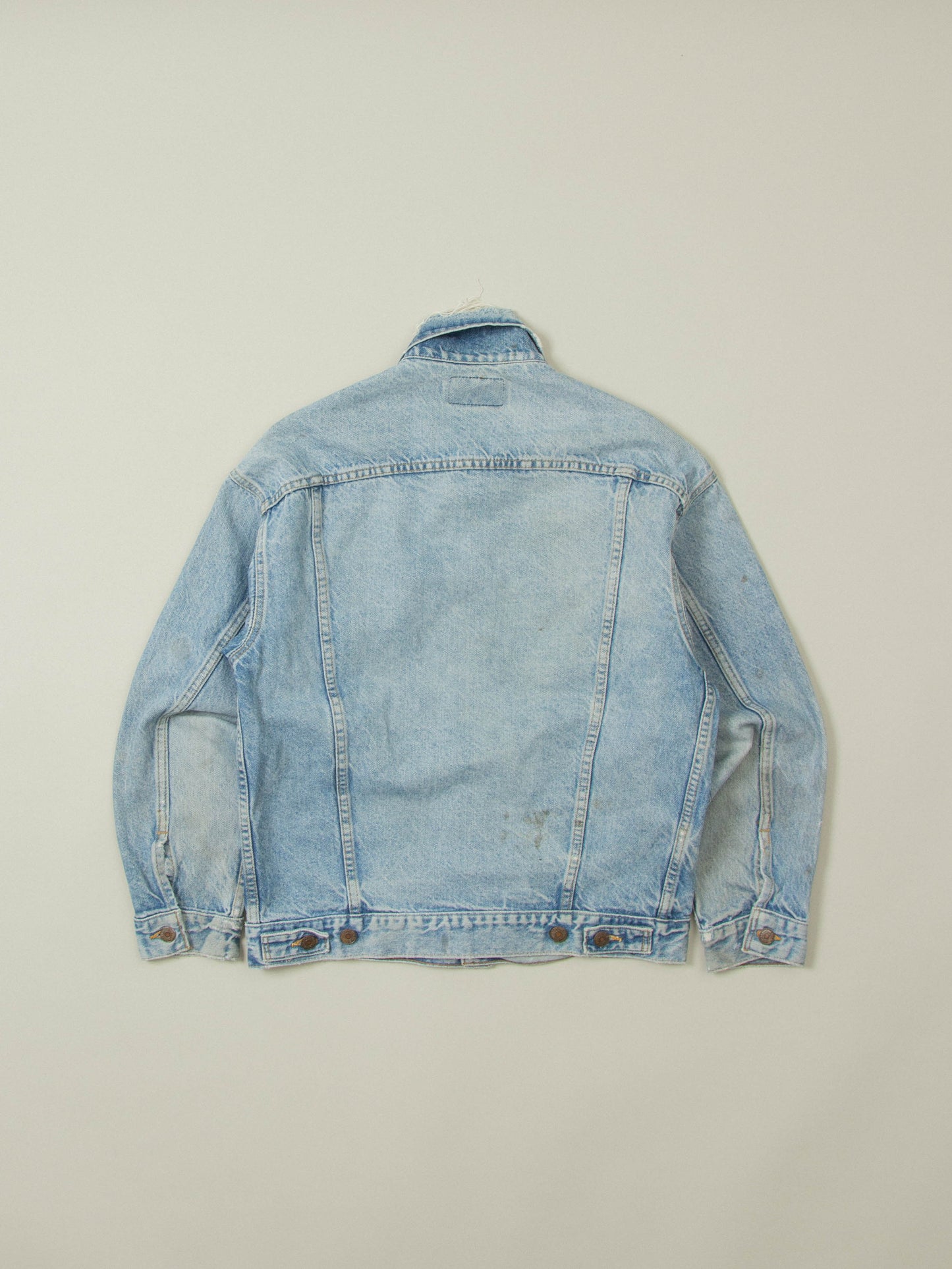 Vtg 1980s Levi's Trucker Denim Jacket - Made in USA (S)